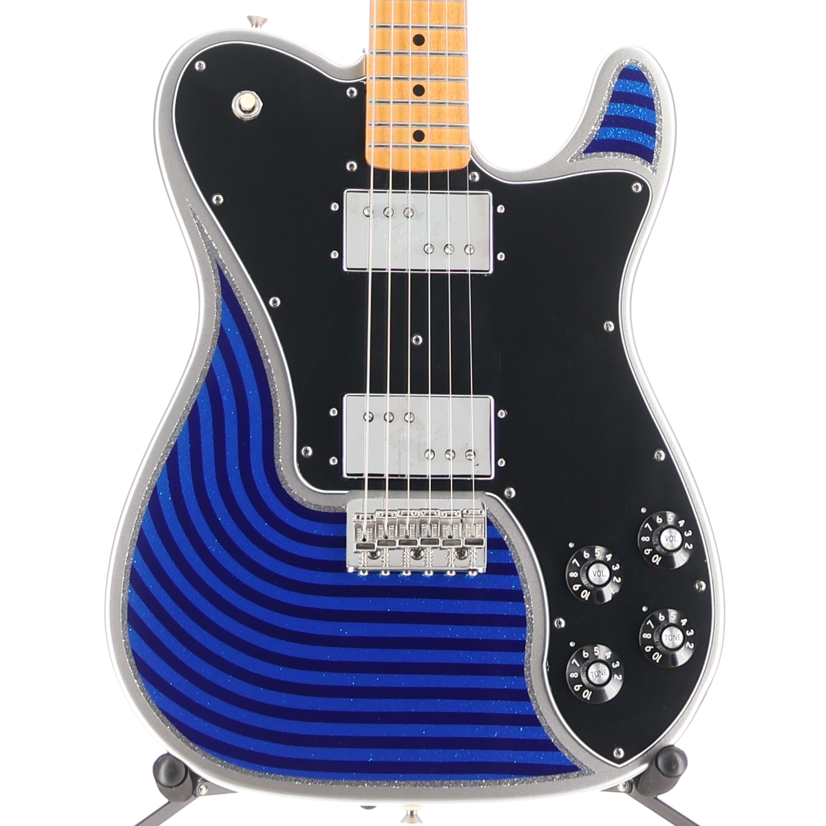 Fender Vintera 70S Tele Deluxe BLue Orion Silver Custom Paint (H11) (44357)