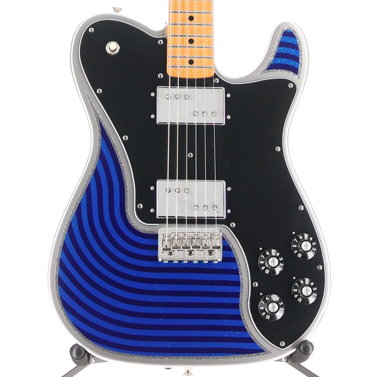 Fender Vintera 70S Tele Deluxe BLue Orion Silver Custom Paint (H11) (44357)