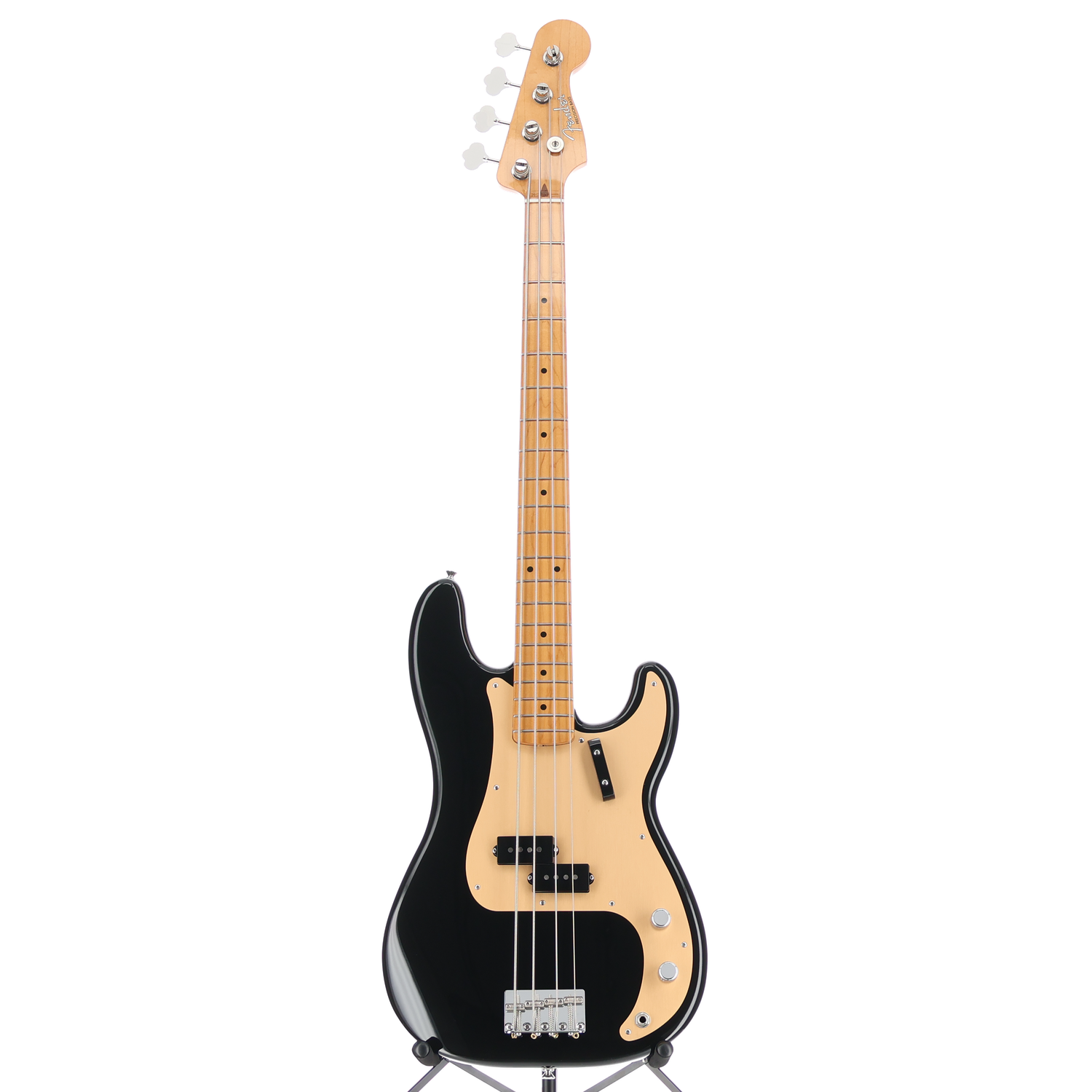 Fender Vintera II '50s Precision Bass, Black, Maple Fingerboard, Professional Setup (AA9) (10685)