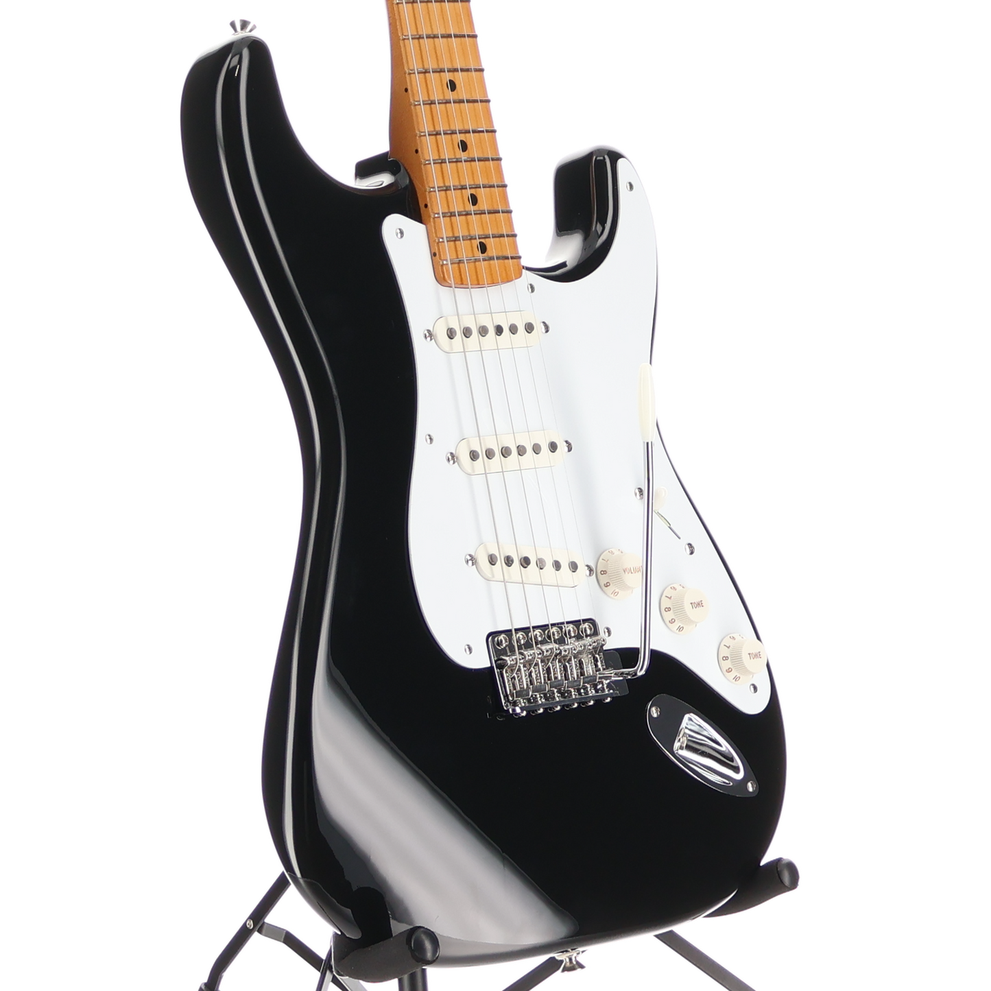 Fender Vintera II '50s Stratocaster, Maple Fingerboard, Black, Fully Tested (I2) (42384)