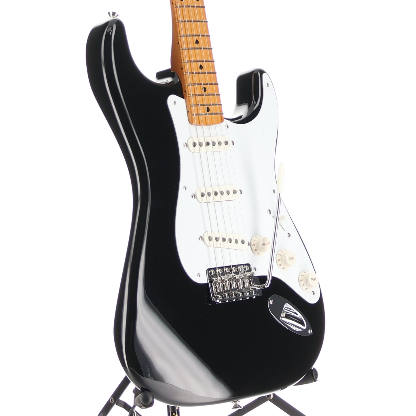 Fender Vintera II '50s Stratocaster, Maple Fingerboard, Black, Professional Setup (I5) (42382)