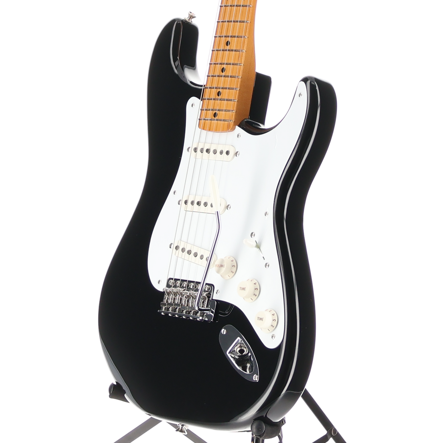 Fender Vintera II '50s Stratocaster, Maple Fingerboard, Black, Professional Setup (I5) (42382)