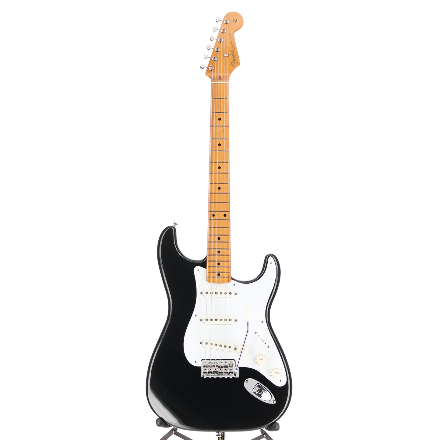 Fender Vintera II '50s Stratocaster, Maple Fingerboard, Black, Professional Setup (I5) (42382)