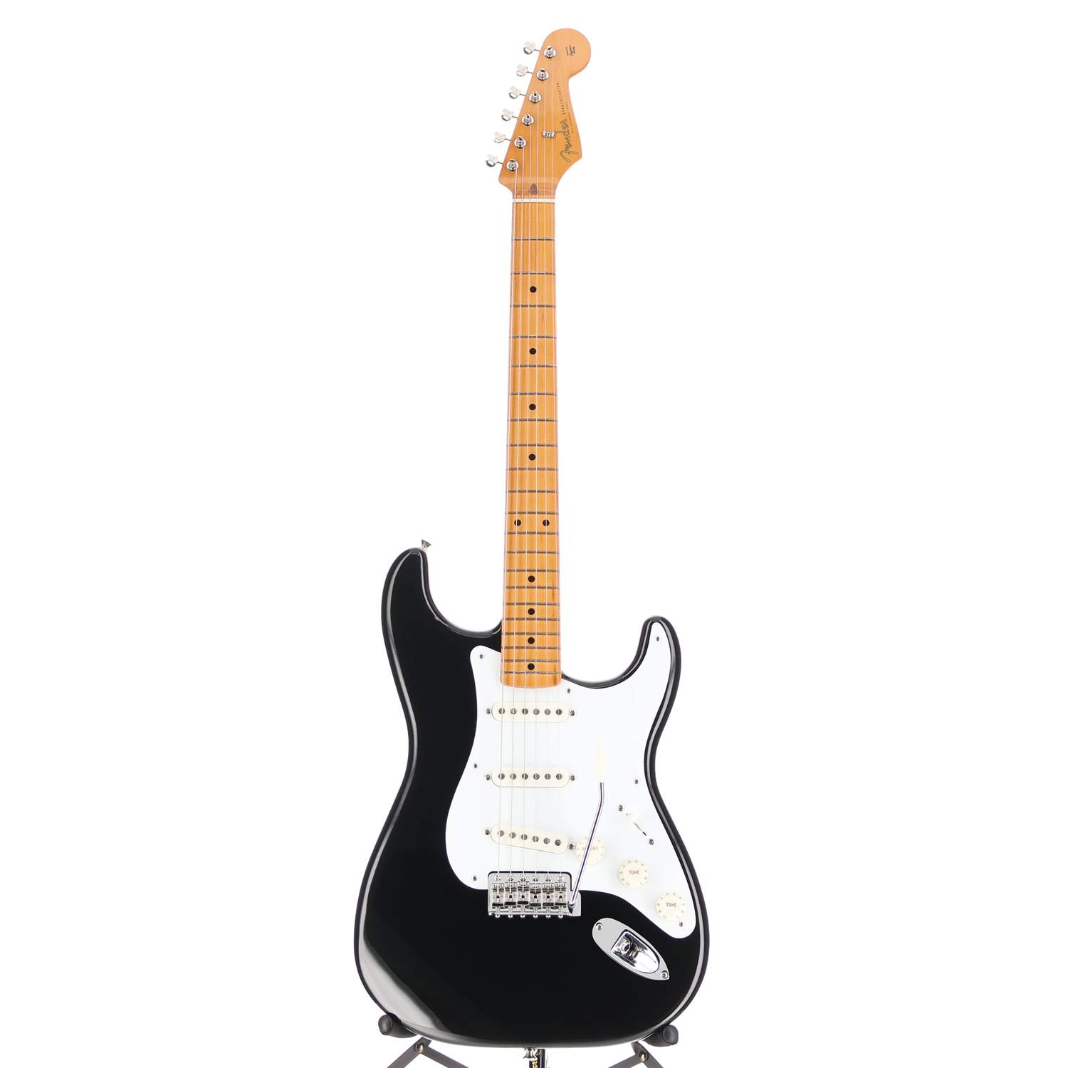 Fender Vintera II '50s Stratocaster, Maple Fingerboard, Black, Professional Setup (I5) (42382)