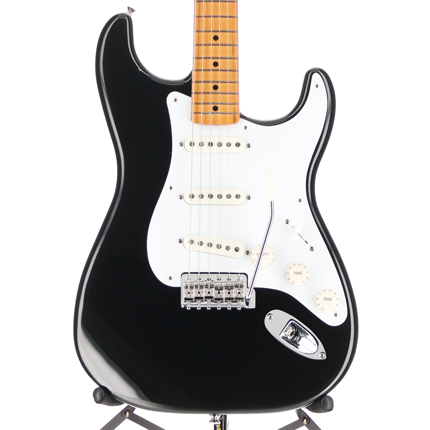 Fender Vintera II '50s Stratocaster, Maple Fingerboard, Black, Professional Setup (I5) (42382)