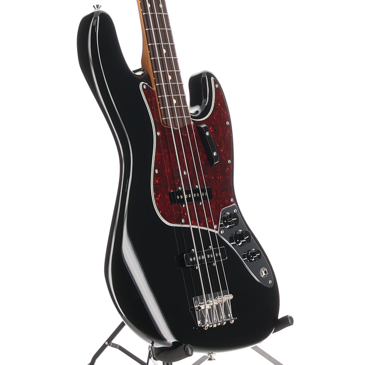 Fender Vintera II '60s Jazz Bass, Black, Professional Setup (S6) (76496)