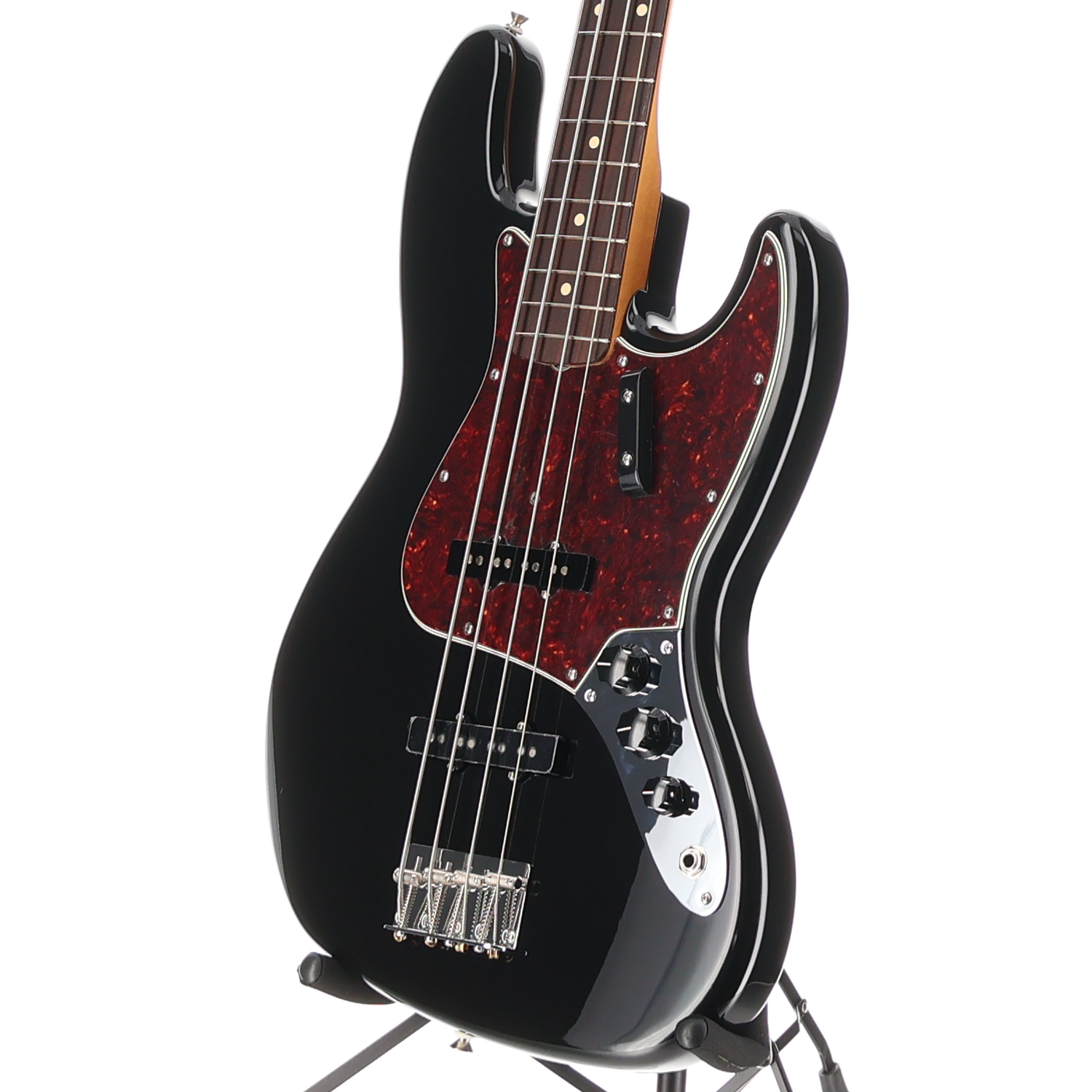 Fender Vintera II '60s Jazz Bass, Black, Professional Setup (S6) (76496)