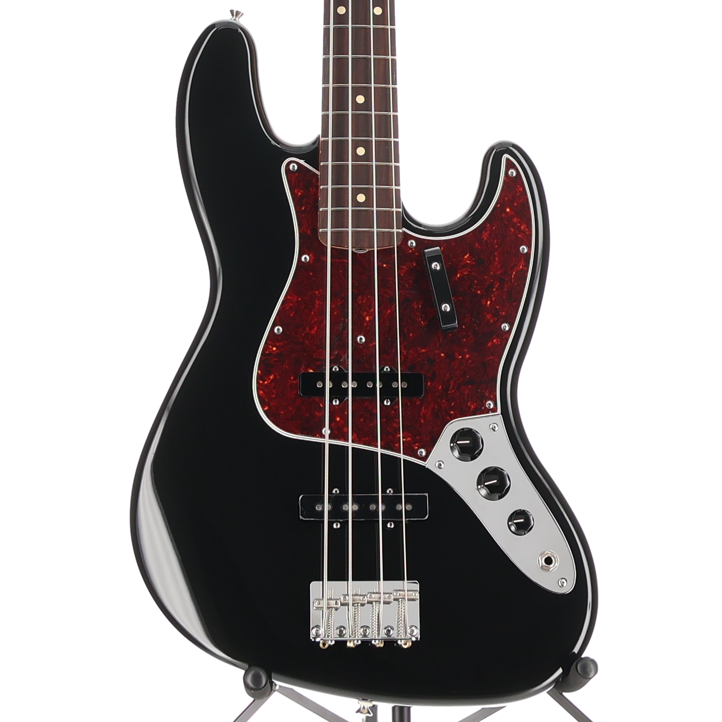 Fender Vintera II '60s Jazz Bass, Black, Professional Setup (S6) (76496)