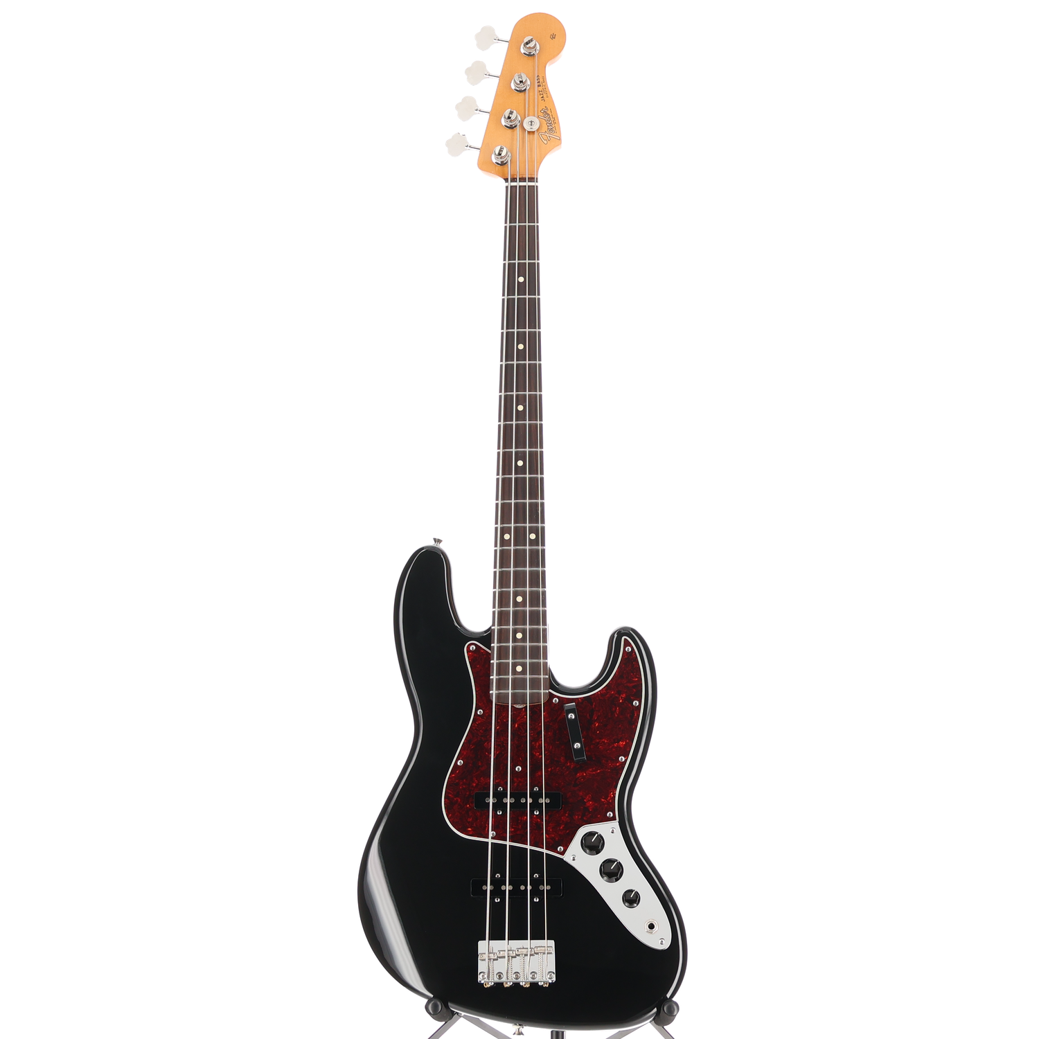 Fender Vintera II '60s Jazz Bass, Black, Rosewood Fingerboard, Plays Great (G3) (08292)