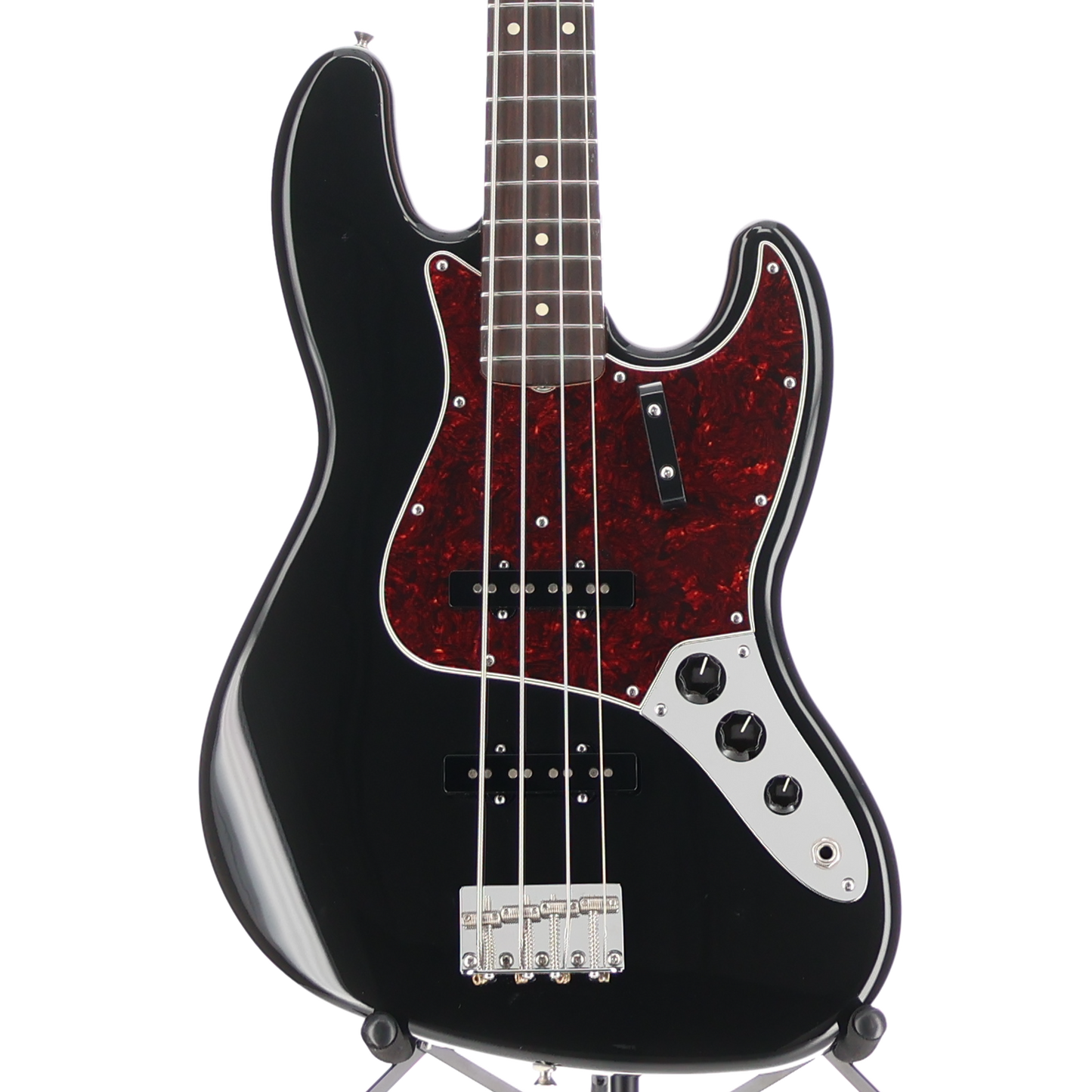 Fender Vintera II '60s Jazz Bass, Black, Rosewood Fingerboard, Plays Great (G3) (08292)
