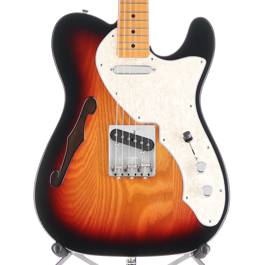 Fender Vintera II '60s Telecaster Thinline, 3-Color Sunburst, Expert Setup (AA7) (87070)