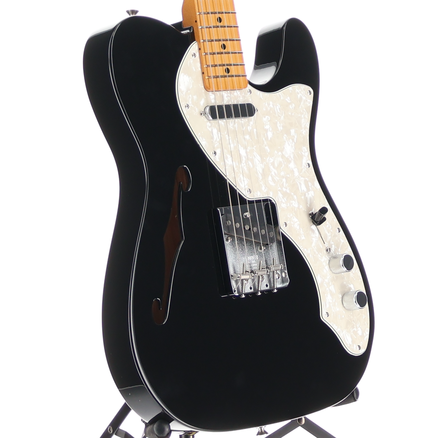 Fender Vintera II '60s Telecaster Thinline, Black, Plays Great (W10) (40084)