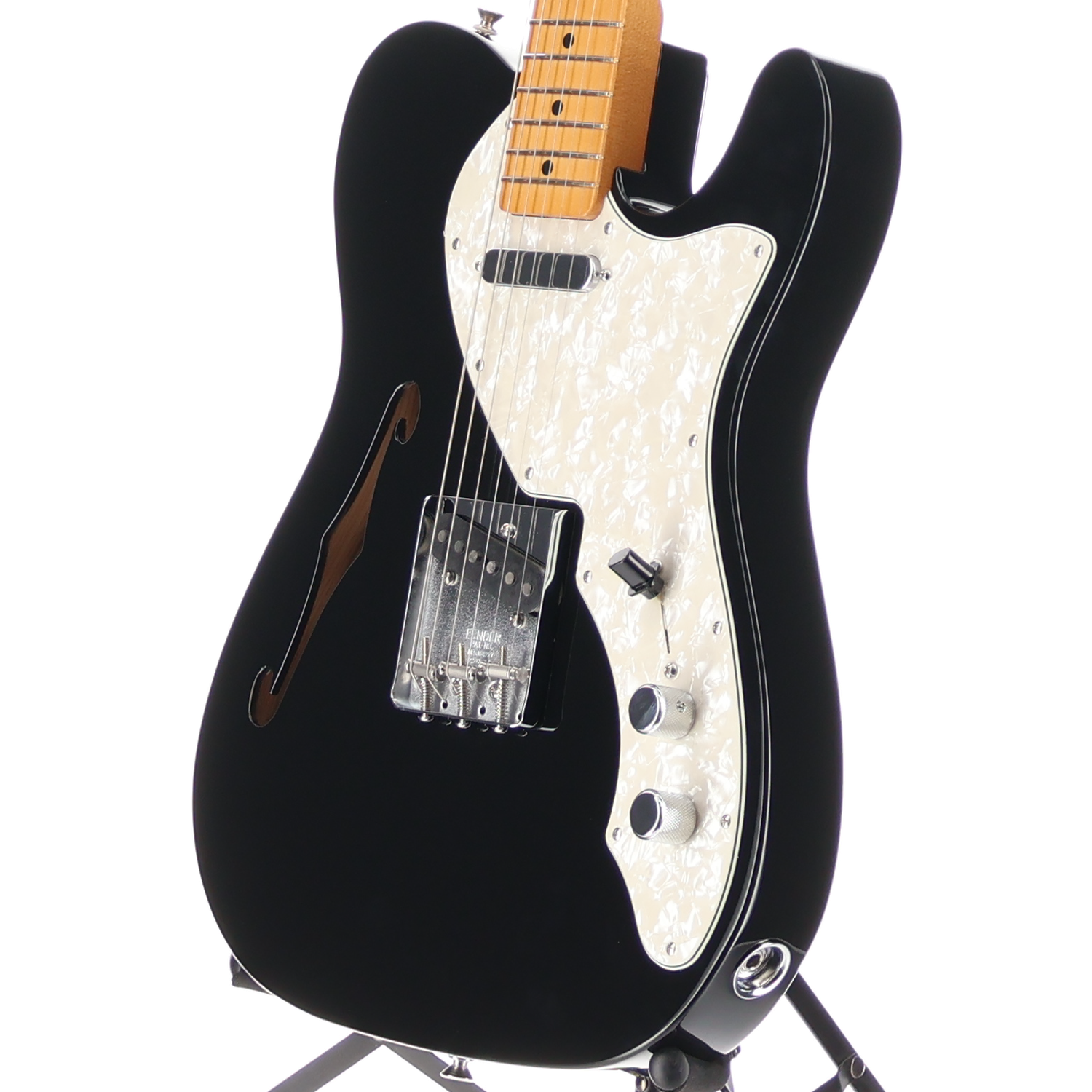 Fender Vintera II '60s Telecaster Thinline, Black, Plays Great (W10) (40084)