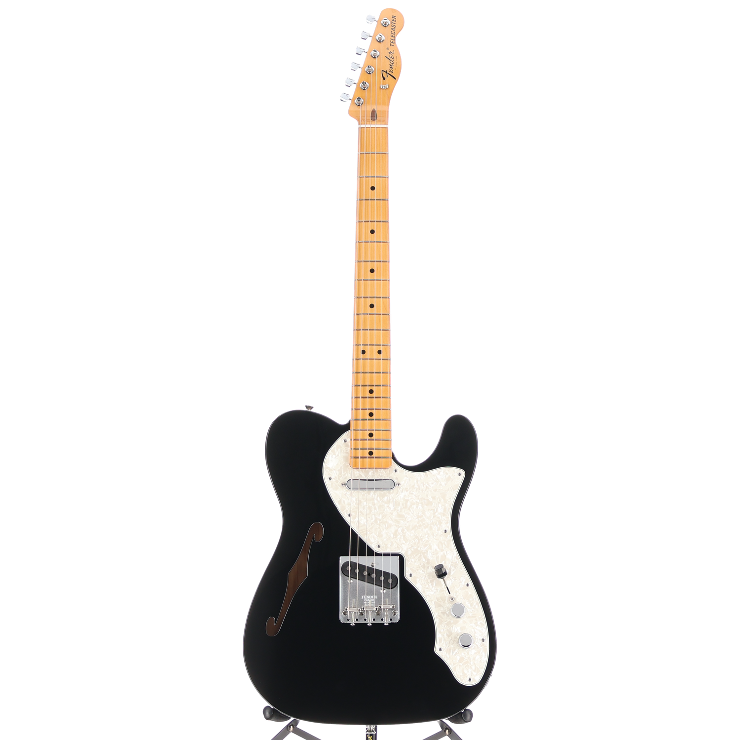 Fender Vintera II '60s Telecaster Thinline, Black, Plays Great (W10) (40084)