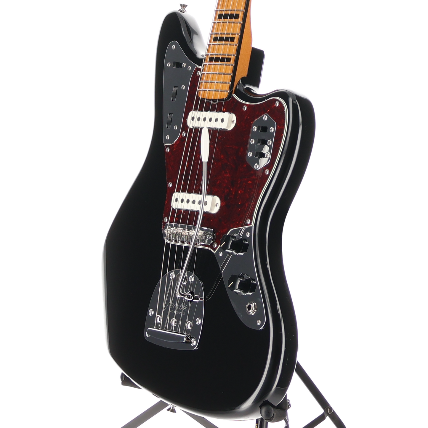 Fender Vintera II '70s Jaguar, Maple Fingerboard, Black (Y2) (71374)