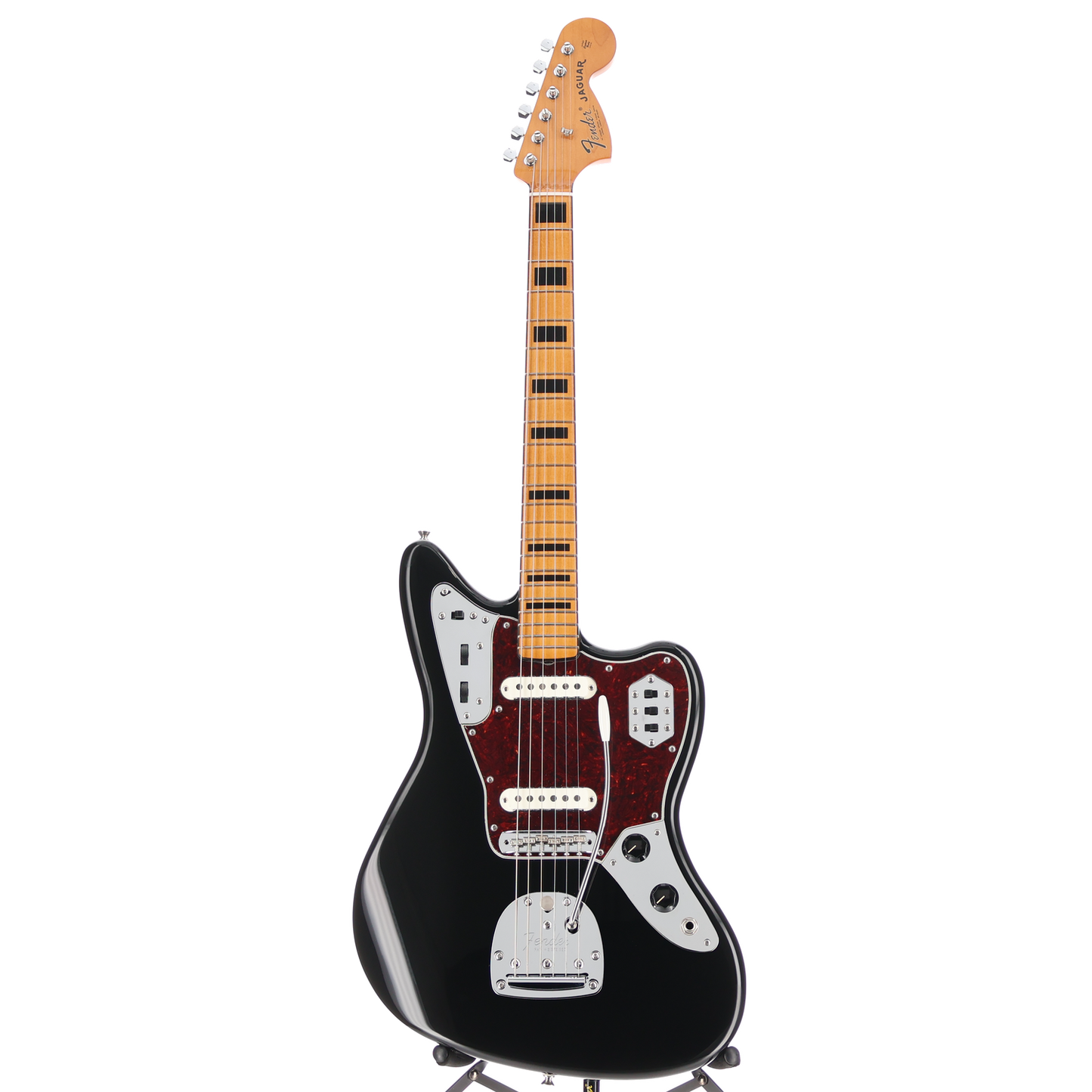 Fender Vintera II '70s Jaguar, Maple Fingerboard, Black (Y2) (71374)