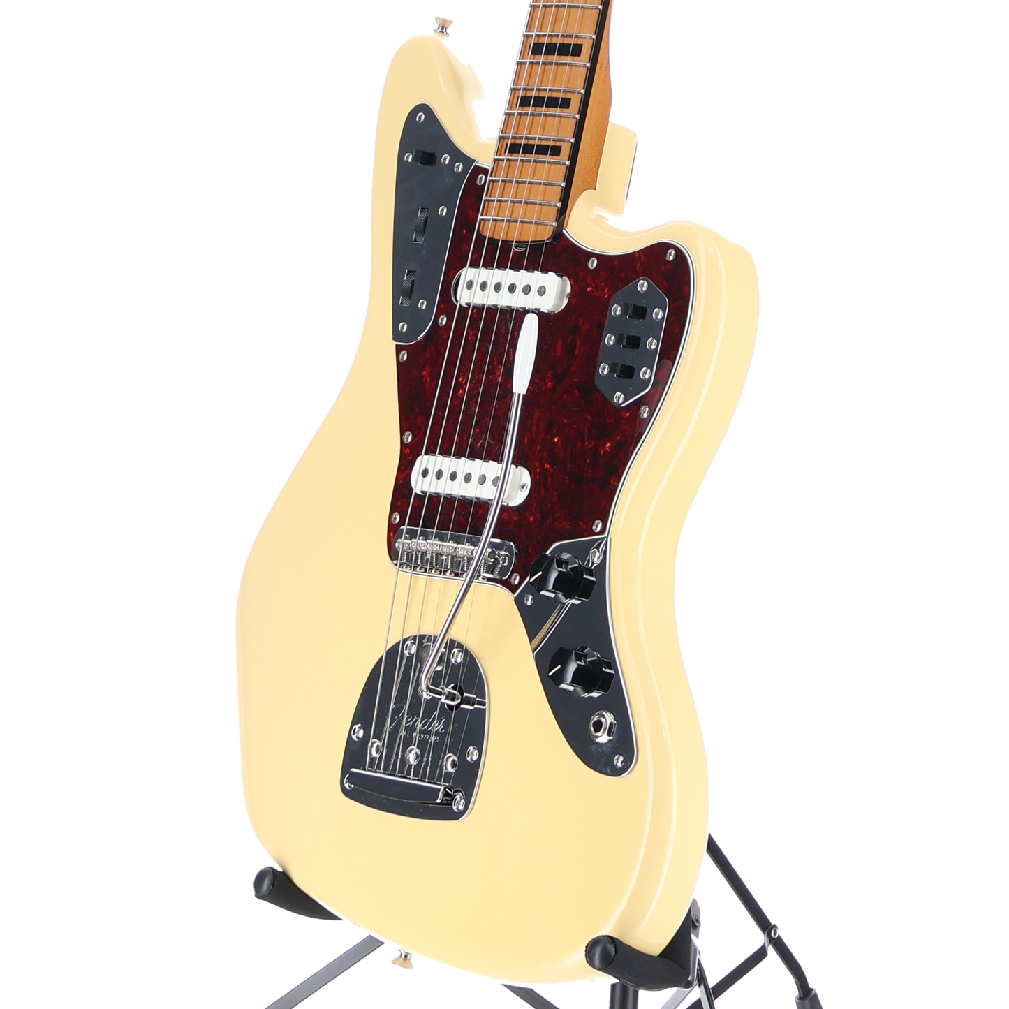 Fender Vintera II '70s Jaguar, Maple Fingerboard, Vintage White, Premium Setup (D12) (23918)