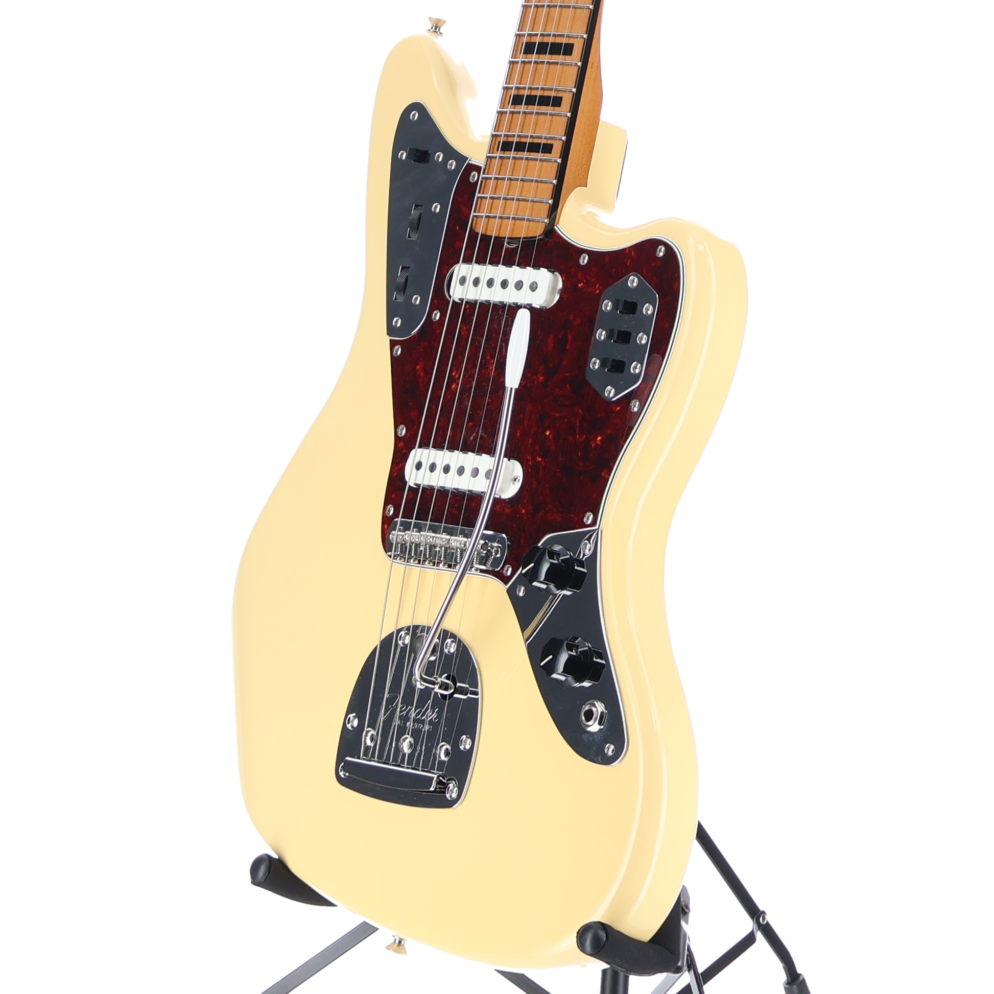 Fender Vintera II '70s Jaguar, Maple Fingerboard, Vintage White, Premium Setup (D12) (23918)