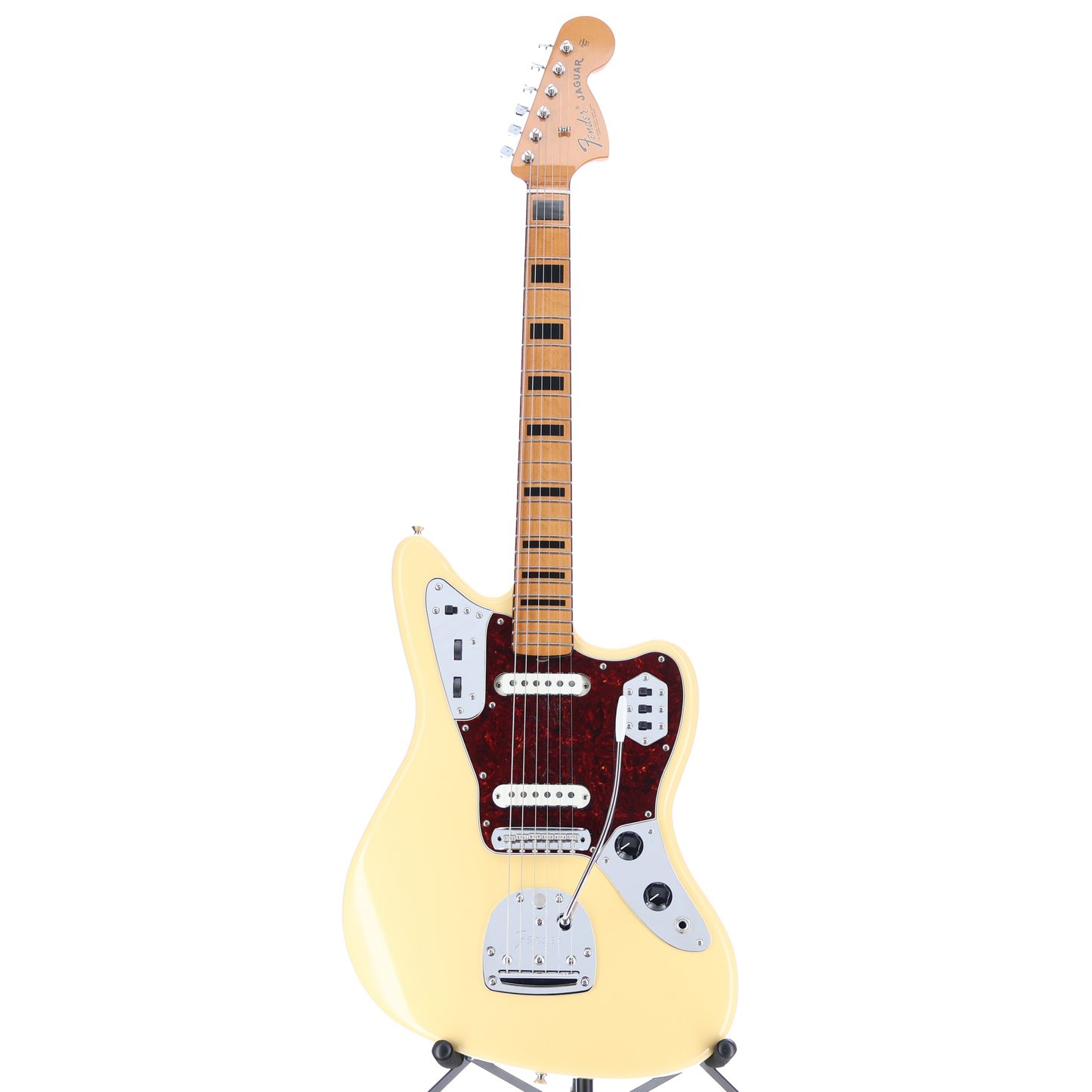Fender Vintera II '70s Jaguar, Maple Fingerboard, Vintage White, Premium Setup (D12) (23918)