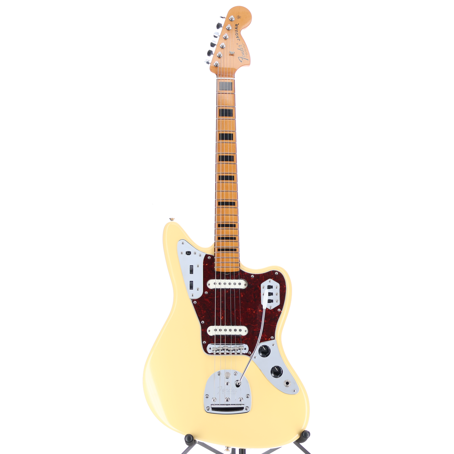 Fender Vintera II '70s Jaguar, Maple Fingerboard, Vintage White (V3) (73332)