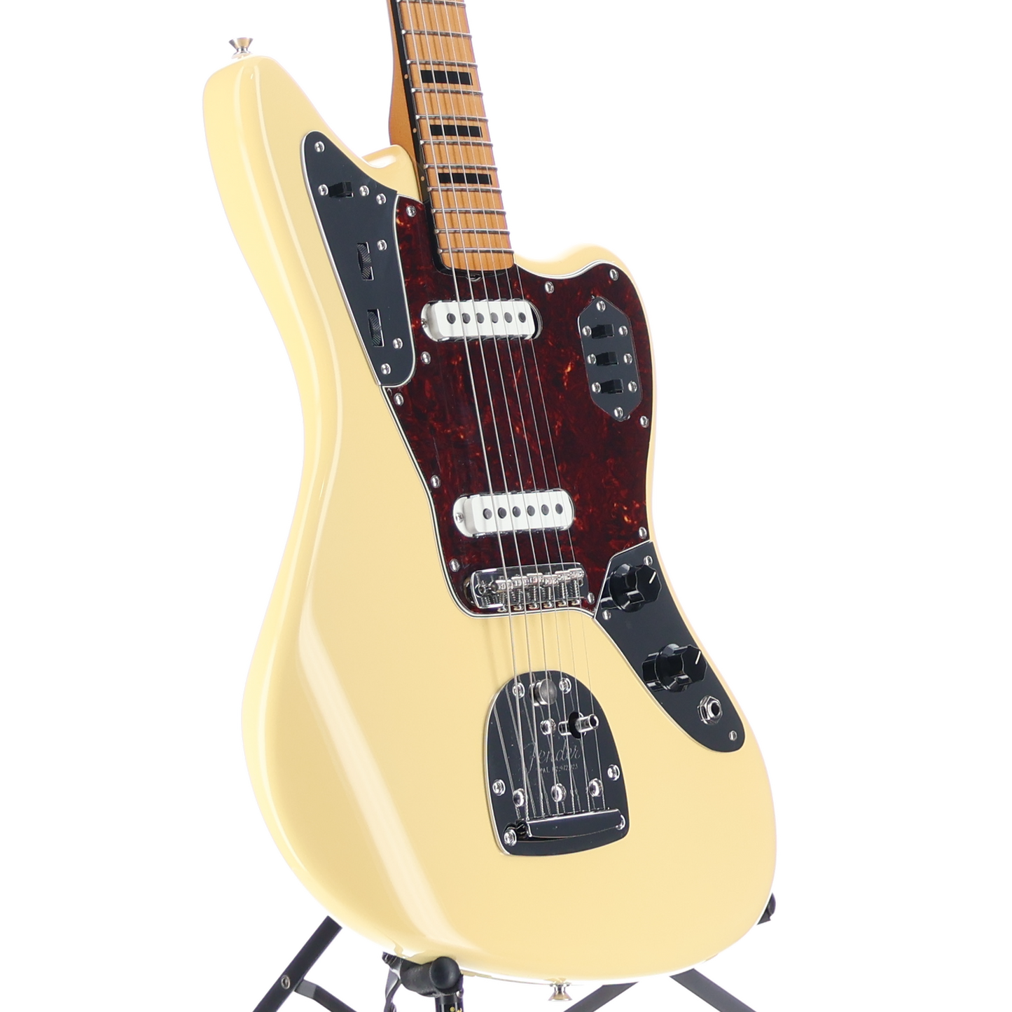 Fender Vintera II '70s Jaguar, Vintage White, Plays Great (A9) (21352)
