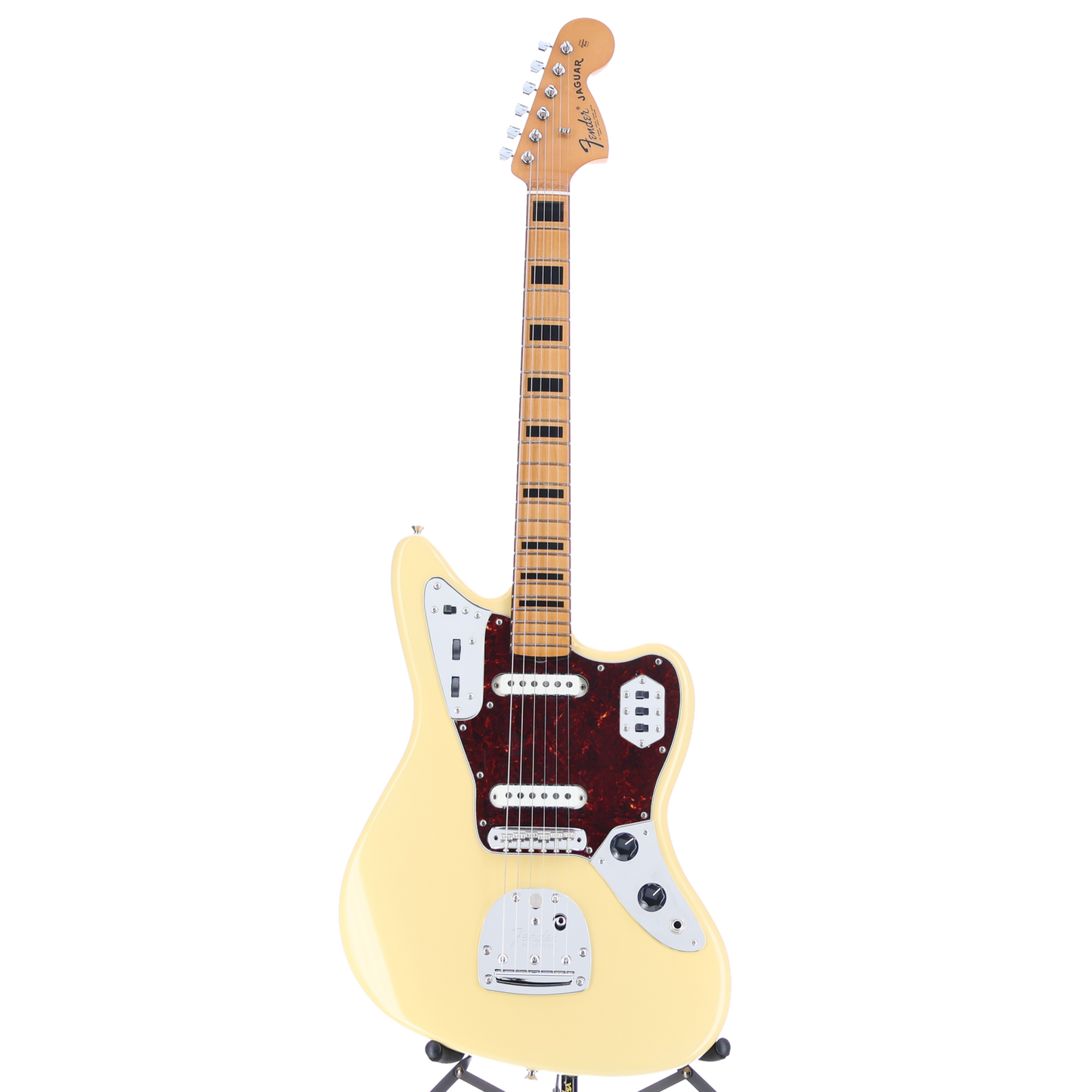 Fender Vintera II '70s Jaguar, Vintage White, Plays Great (A9) (21352)