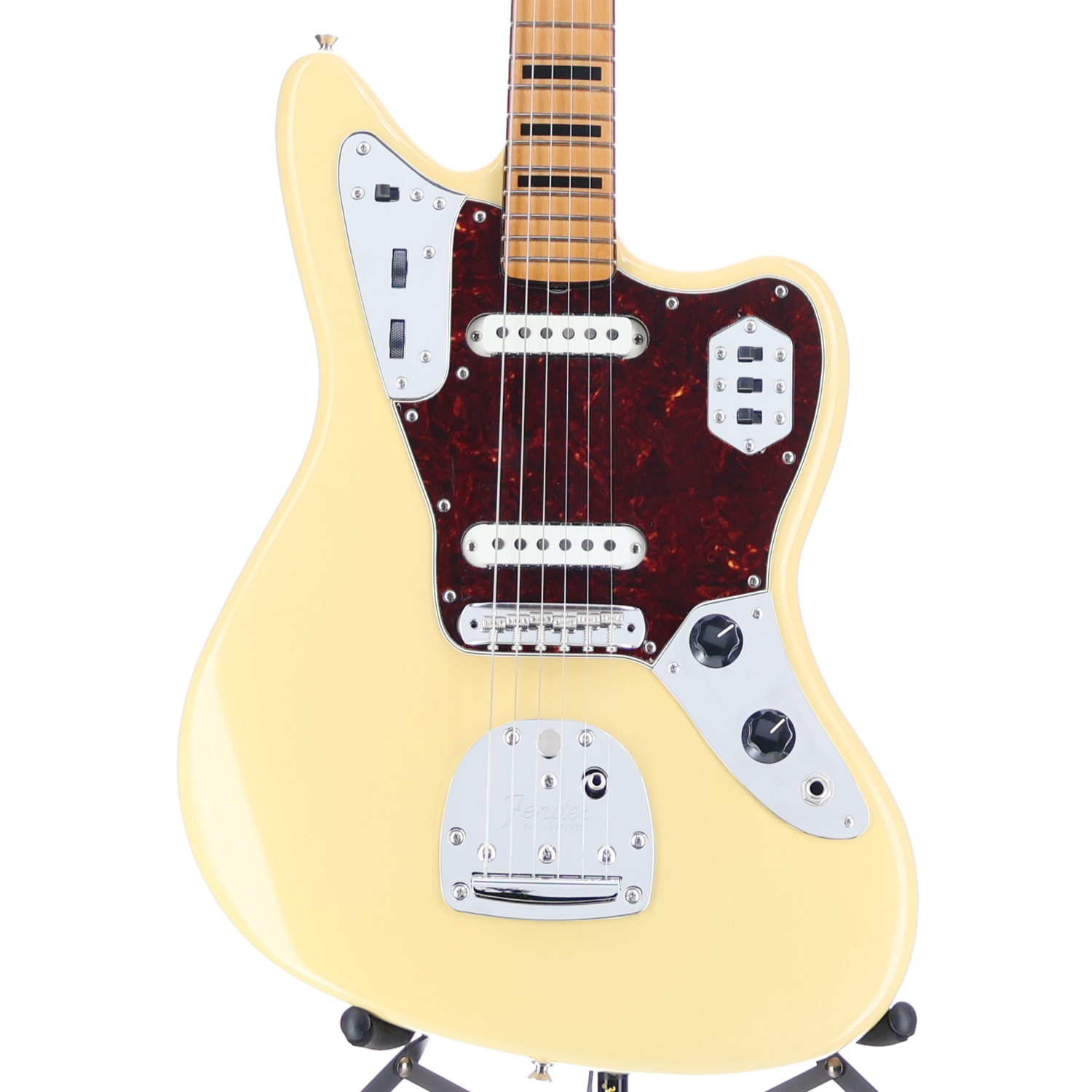 Fender Vintera II '70s Jaguar, Vintage White, Plays Great (A9) (21352)