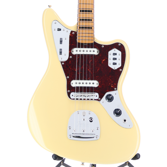 Fender Vintera II '70s Jaguar, Vintage White, Plays Great (A9) (21352)