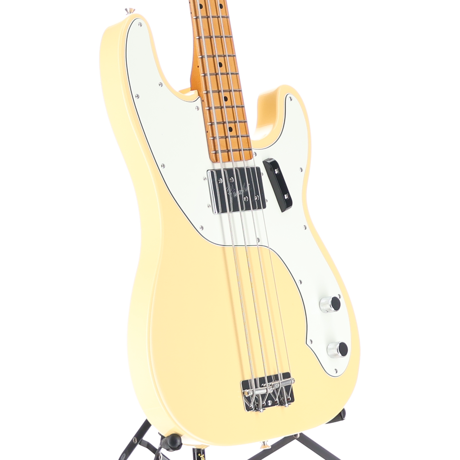 Fender Vintera II '70s Telecaster Bass, Maple Fingerboard, Vintage White, Gig Ready (N13) (89160)
