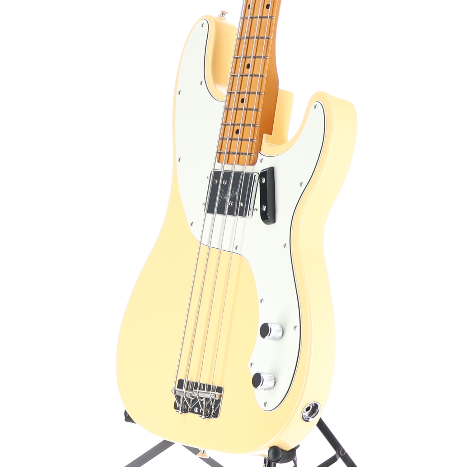 Fender Vintera II '70s Telecaster Bass, Maple Fingerboard, Vintage White, Gig Ready (N13) (89160)
