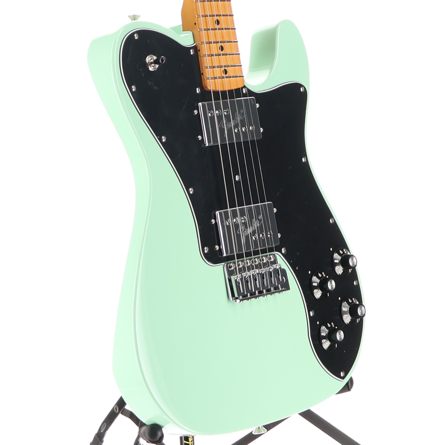 Fender Vintera II '70s Telecaster Deluxe with Tremolo, Maple Fingerboard, Surf Green (C9) (75526)