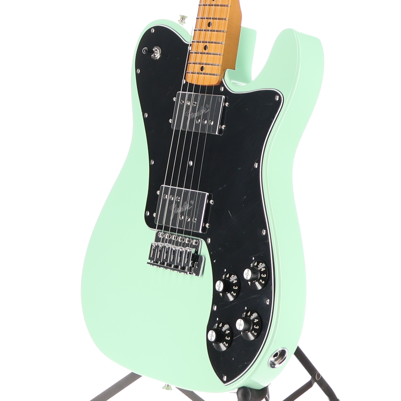Fender Vintera II '70s Telecaster Deluxe with Tremolo, Maple Fingerboard, Surf Green (C9) (75526)