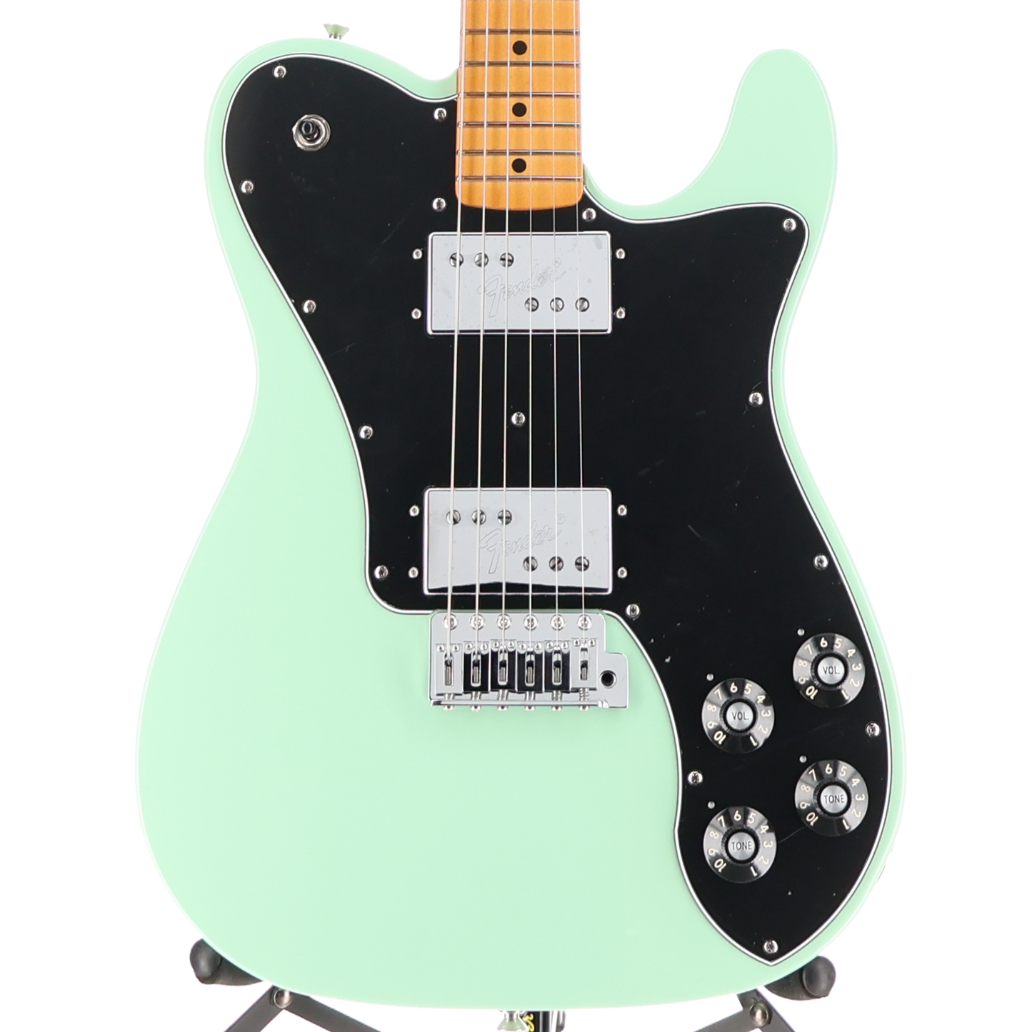 Fender Vintera II '70s Telecaster Deluxe with Tremolo, Maple Fingerboard, Surf Green (C9) (75526)