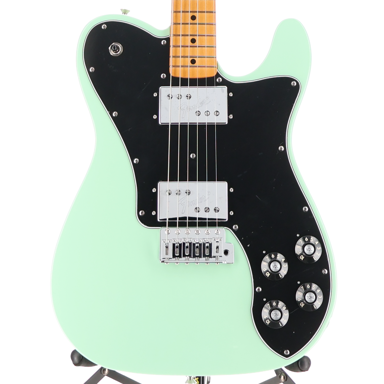Fender Vintera II '70s Telecaster Deluxe with Tremolo, Maple Fingerboard, Surf Green (C9) (75526)