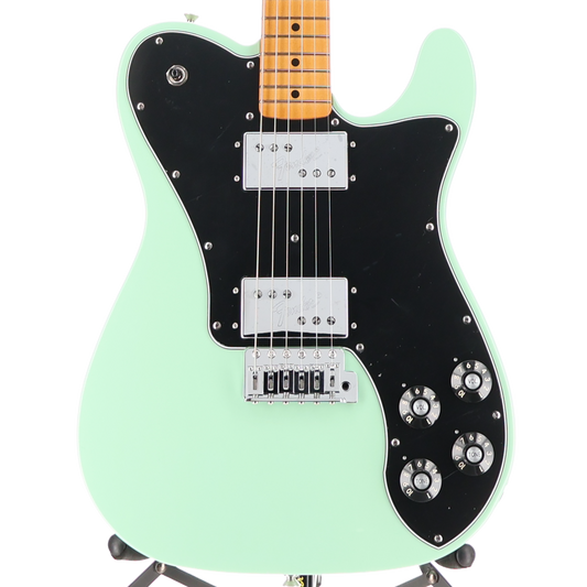 Fender Vintera II '70s Telecaster Deluxe with Tremolo, Maple Fingerboard, Surf Green (C9) (75526)