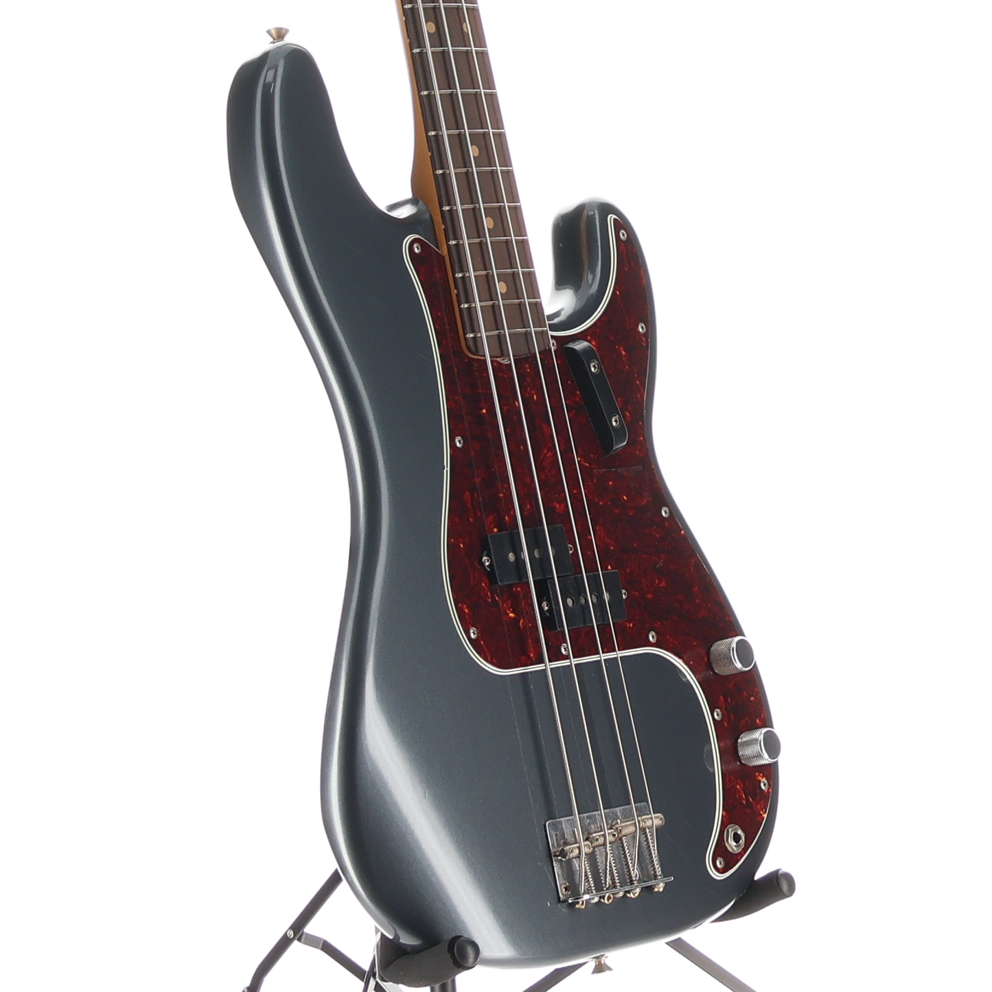 Fender Vintera® II Road Worn® '60s Precision Bass®, Rosewood Fingerboard, Charcoal Frost Metallic (D3) (54261)
