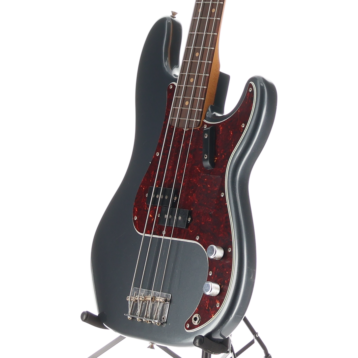 Fender Vintera® II Road Worn® '60s Precision Bass®, Rosewood Fingerboard, Charcoal Frost Metallic (D3) (54261)