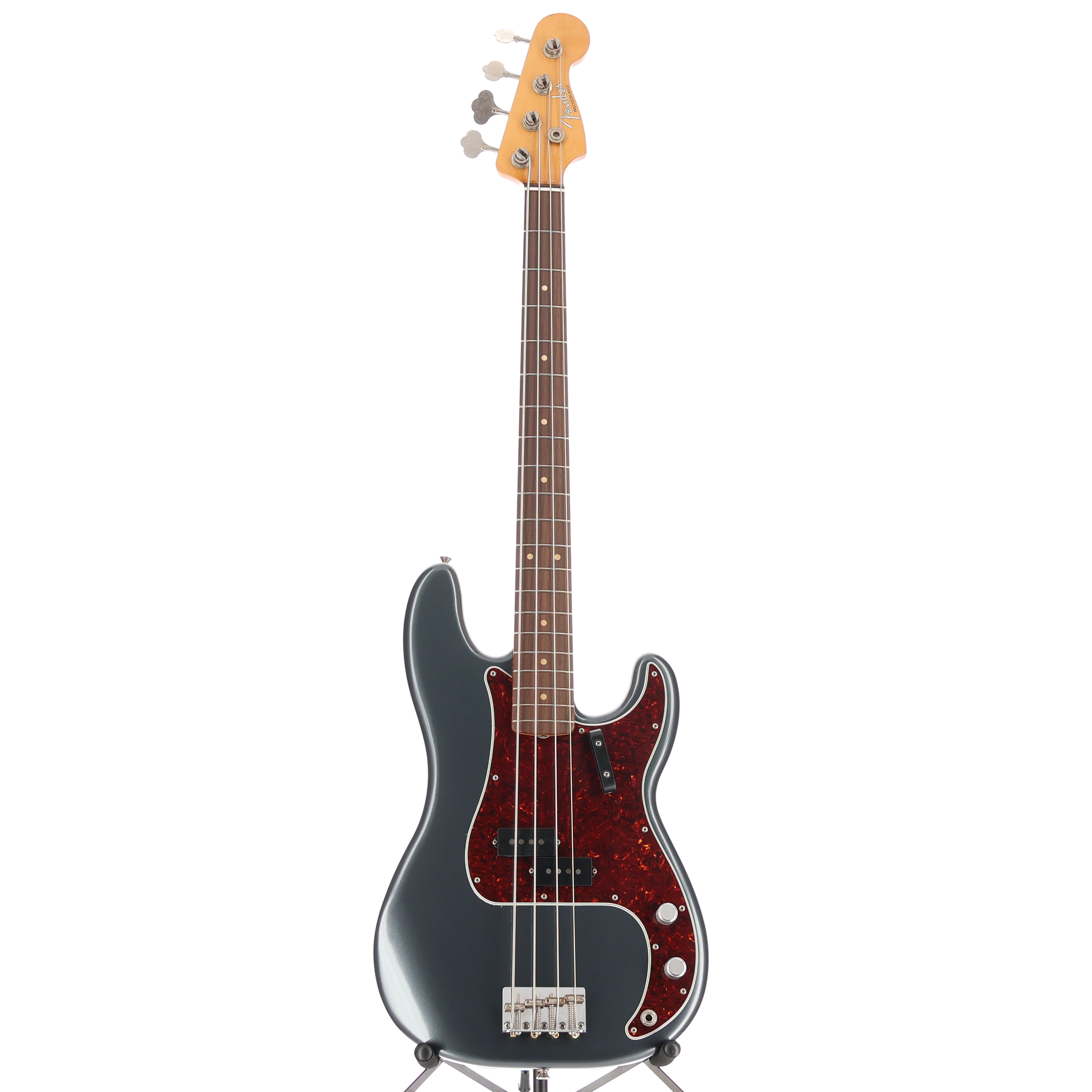 Fender Vintera® II Road Worn® '60s Precision Bass®, Rosewood Fingerboard, Charcoal Frost Metallic (Y1) (54244)