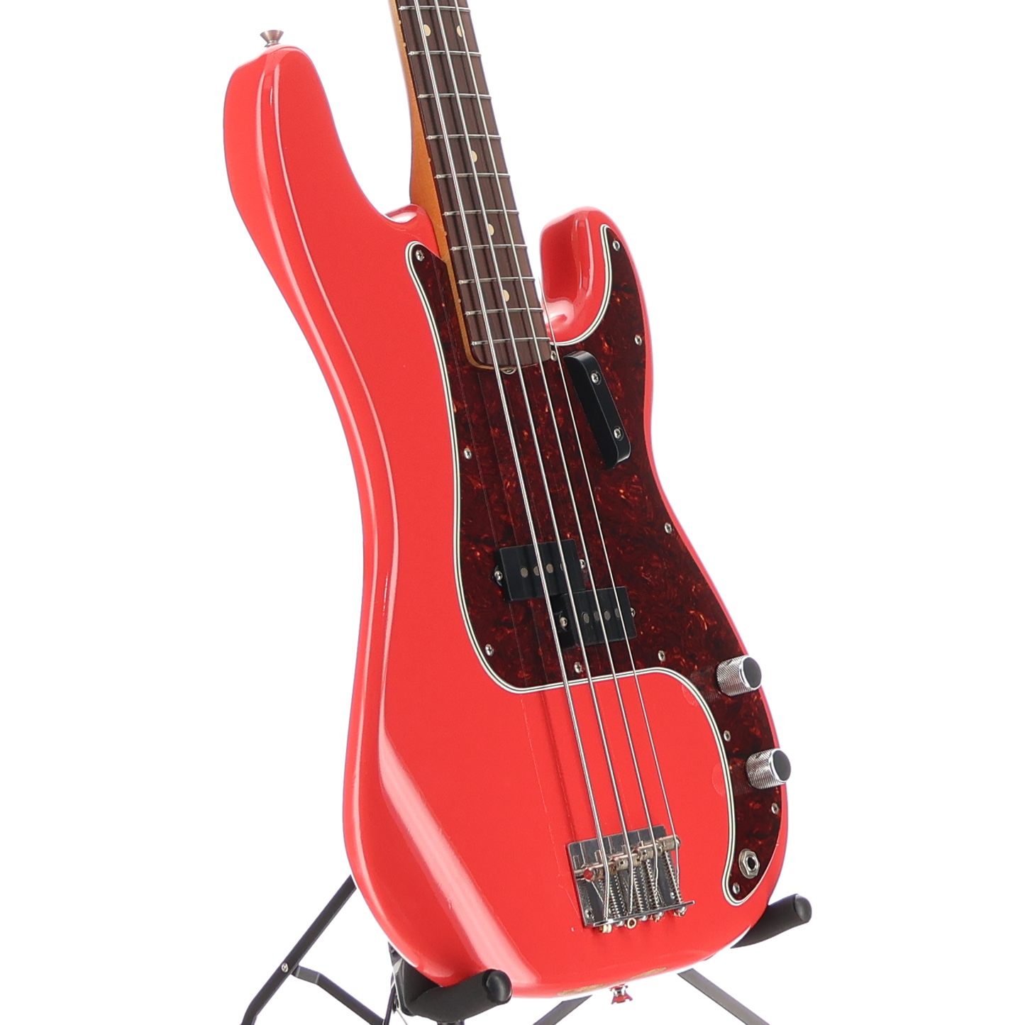 Fender Vintera® II Road Worn® '60s Precision Bass Rosewood Fingerboard Fiesta Red (C9) (51581)