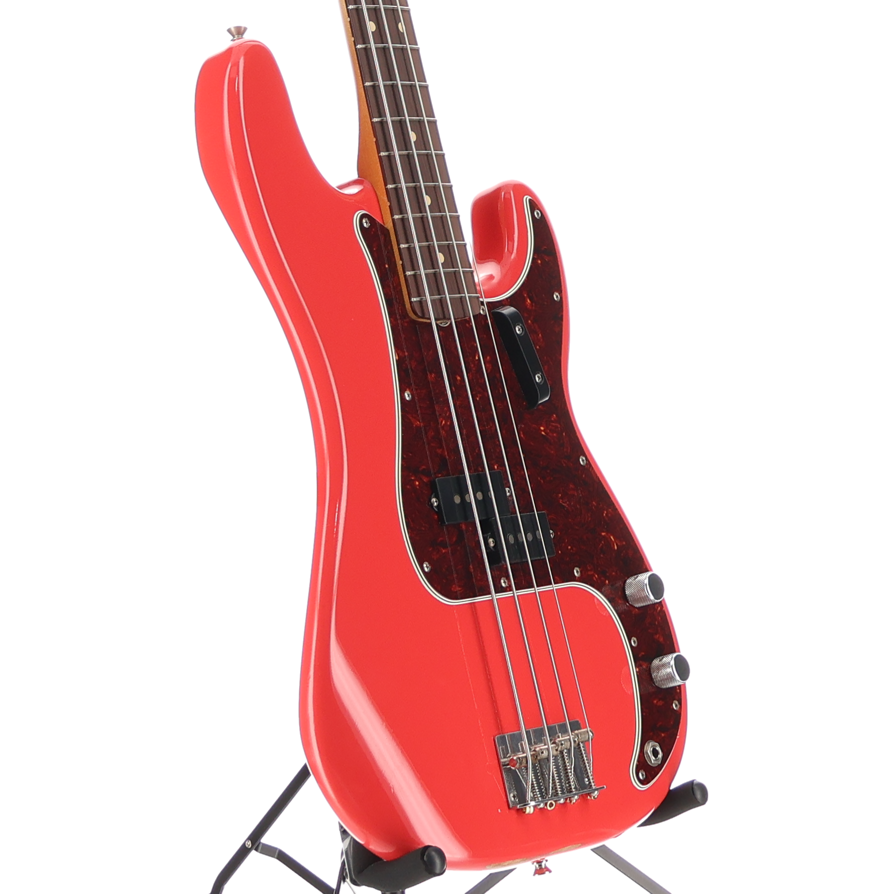 Fender Vintera® II Road Worn® '60s Precision Bass Rosewood Fingerboard Fiesta Red (C9) (51581)