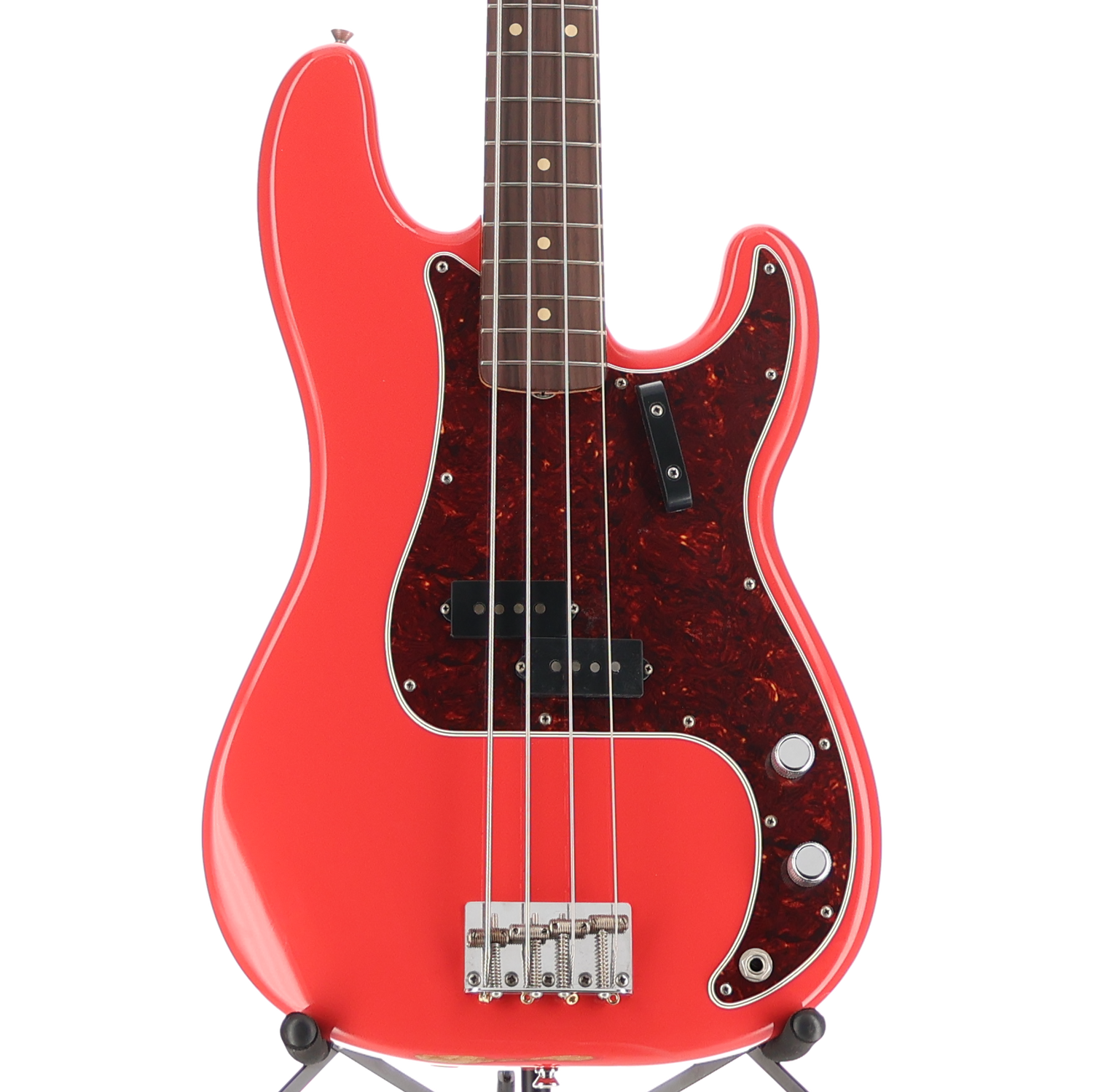 Fender Vintera® II Road Worn® '60s Precision Bass Rosewood Fingerboard Fiesta Red (C9) (51581)