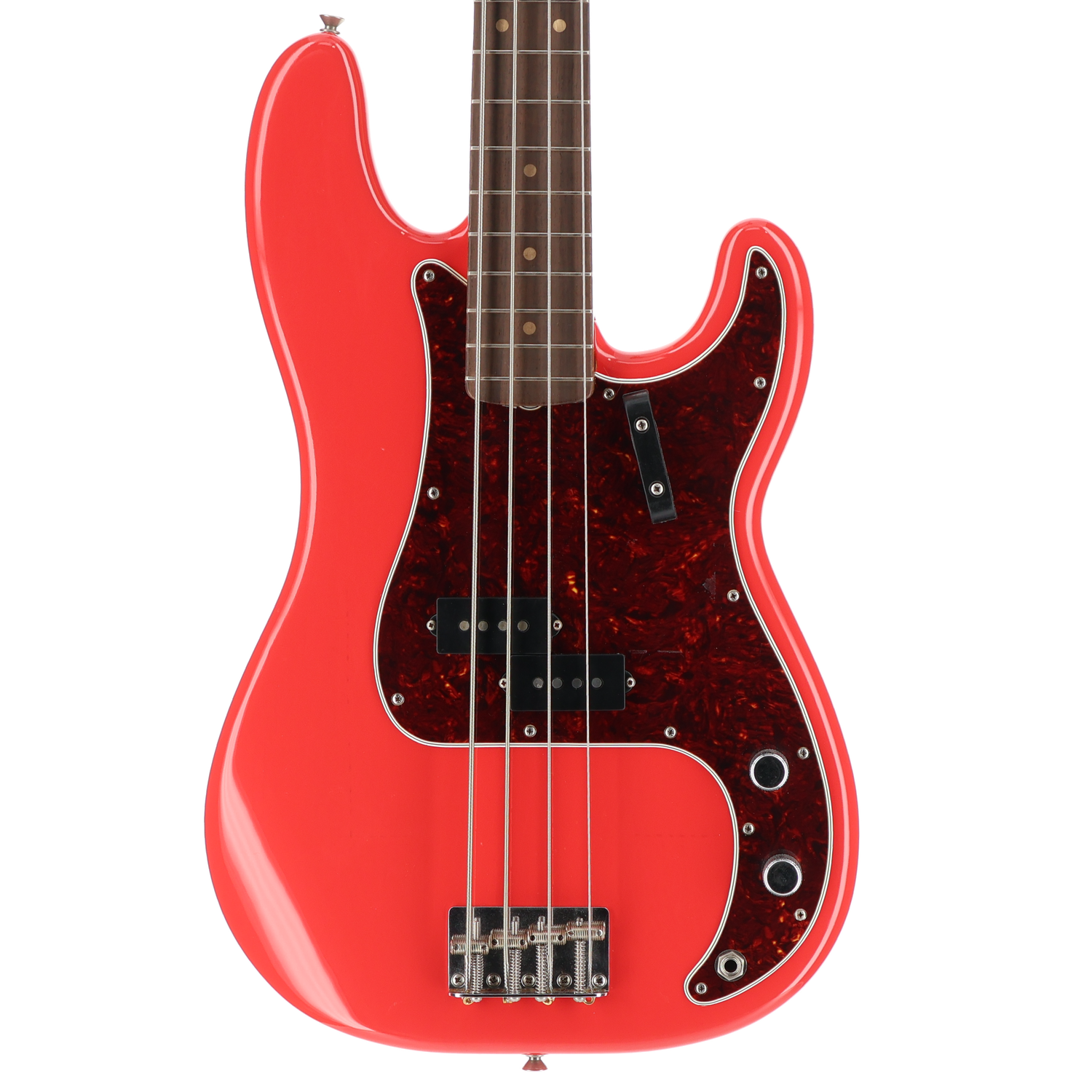 Fender Vintera® II Road Worn® '60s Precision Bass®, Rosewood Fingerboard, Fiesta Red (L10) (08120)