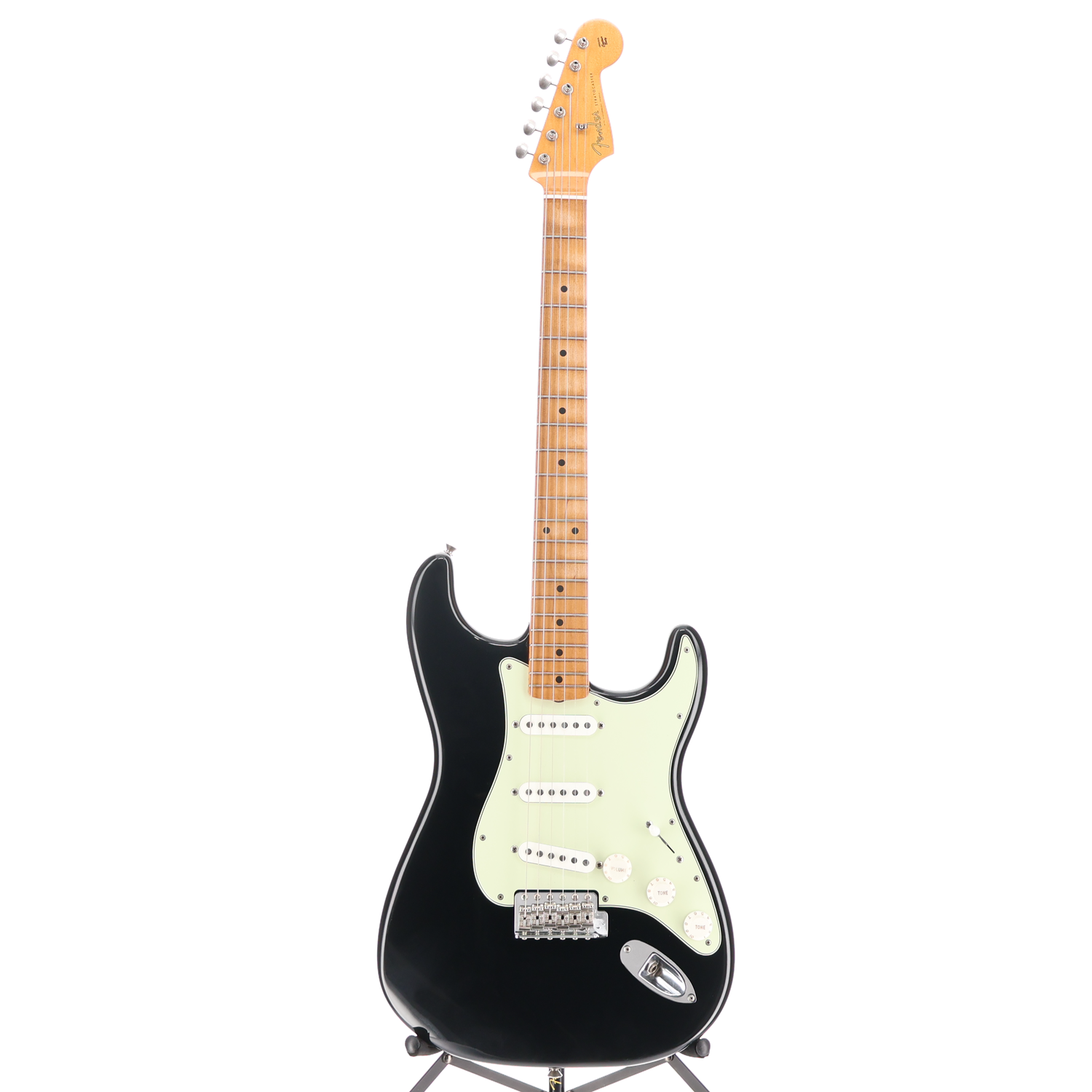 Fender Vintera® II Road Worn® '60s Stratocaster®, Maple Fingerboard, Black (B9) (94921)