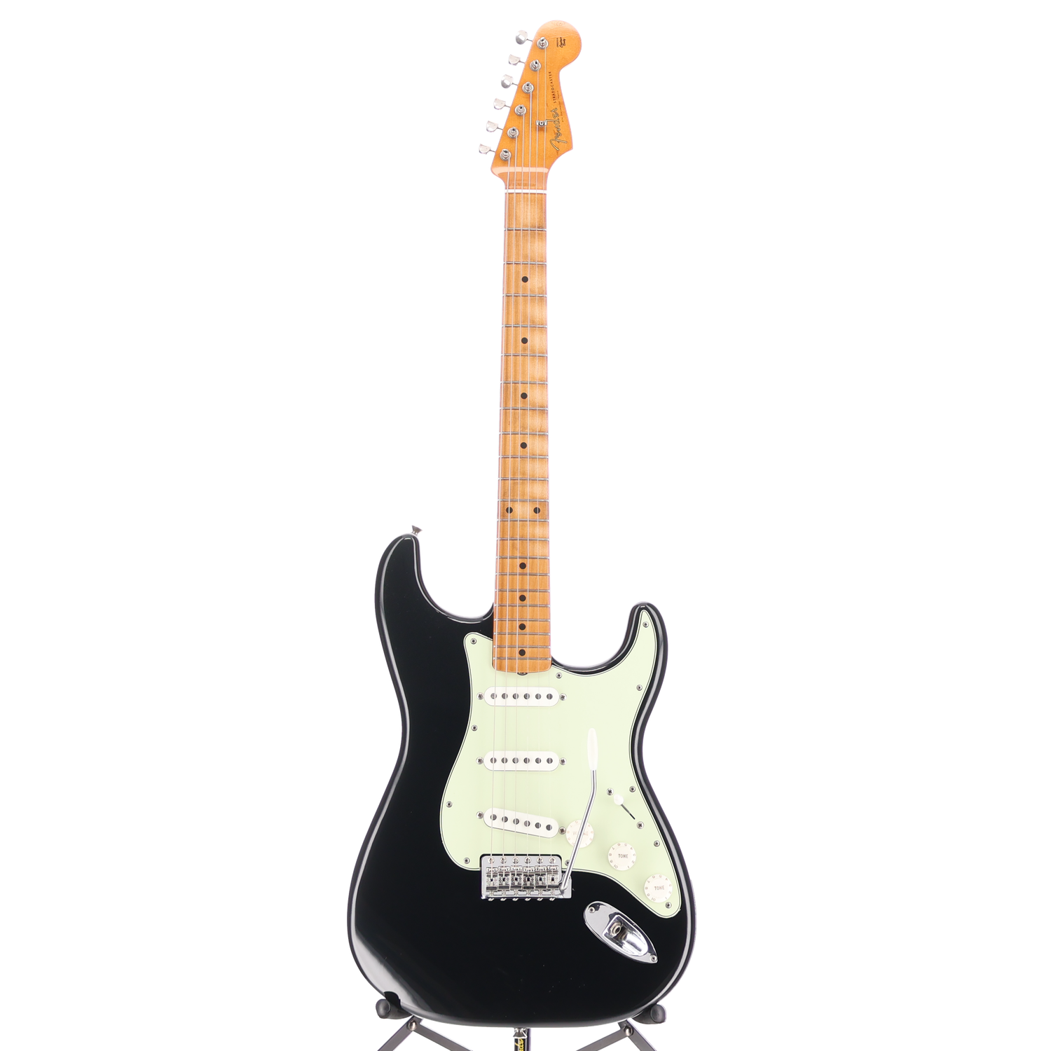 Fender Vintera® II Road Worn® '60s Stratocaster®, Maple Fingerboard, Black (H5) (67105)