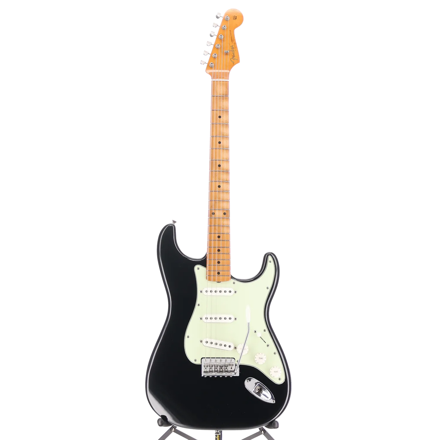 Fender Vintera® II Road Worn® '60s Stratocaster®, Maple Fingerboard, Black (H5) (67105)