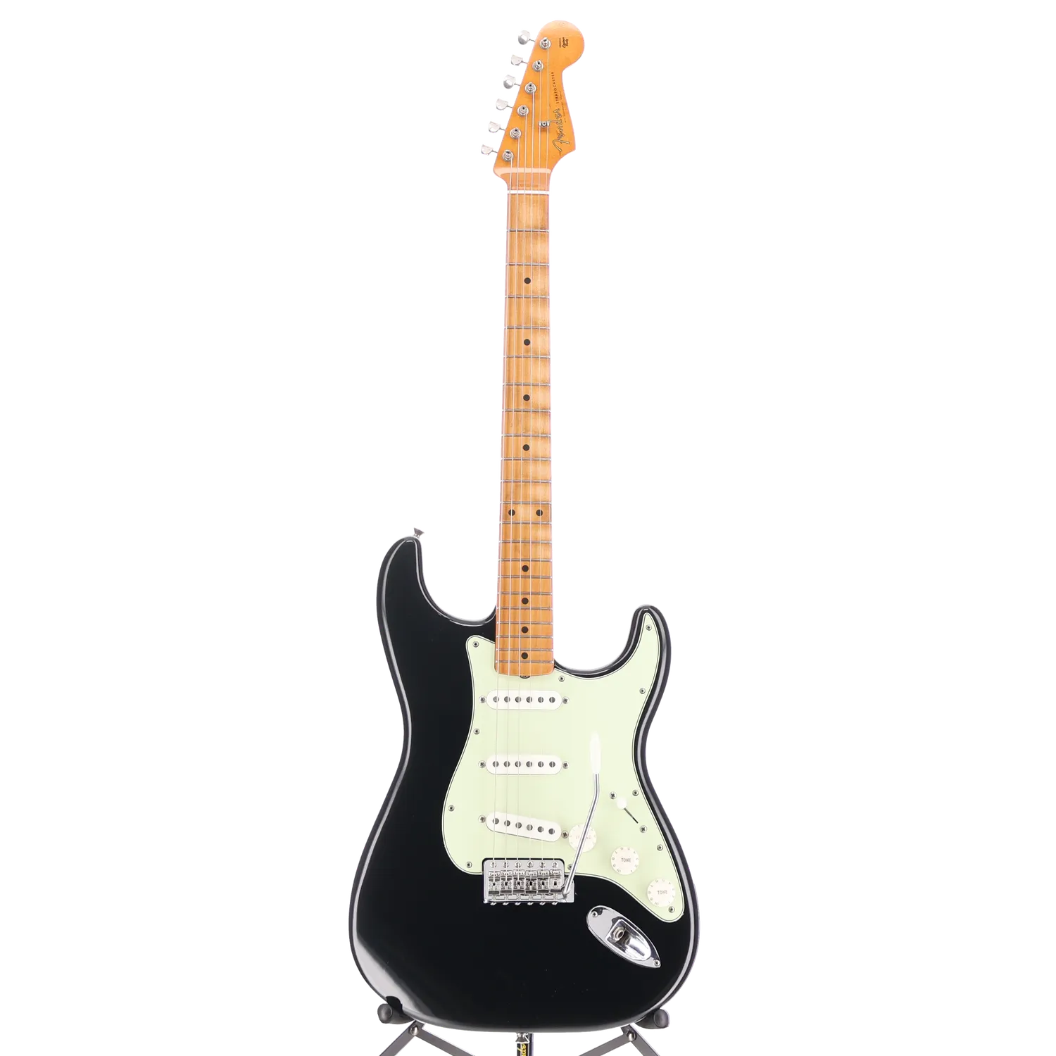 Fender Vintera® II Road Worn® '60s Stratocaster®, Maple Fingerboard, Black (H5) (67105)