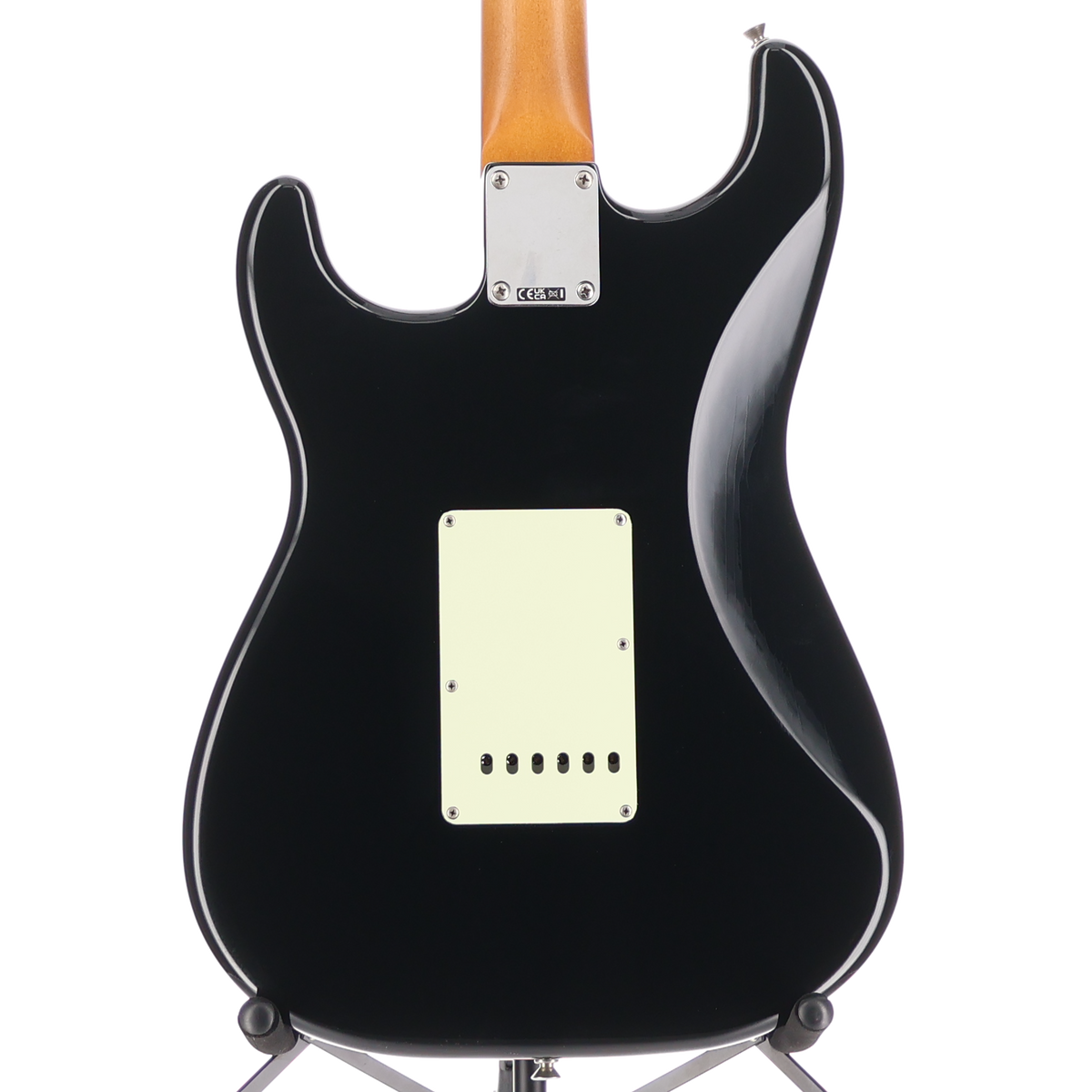 Fender Vintera® II Road Worn® '60s Stratocaster®, Maple Fingerboard, Black (O12)(77947) (77947)