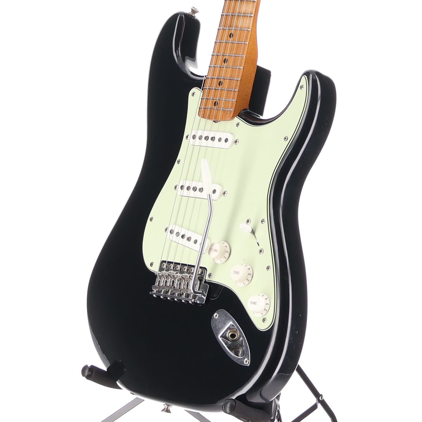 Fender Vintera® II Road Worn® '60s Stratocaster® Maple Fingerboard Black (S8) (95164)
