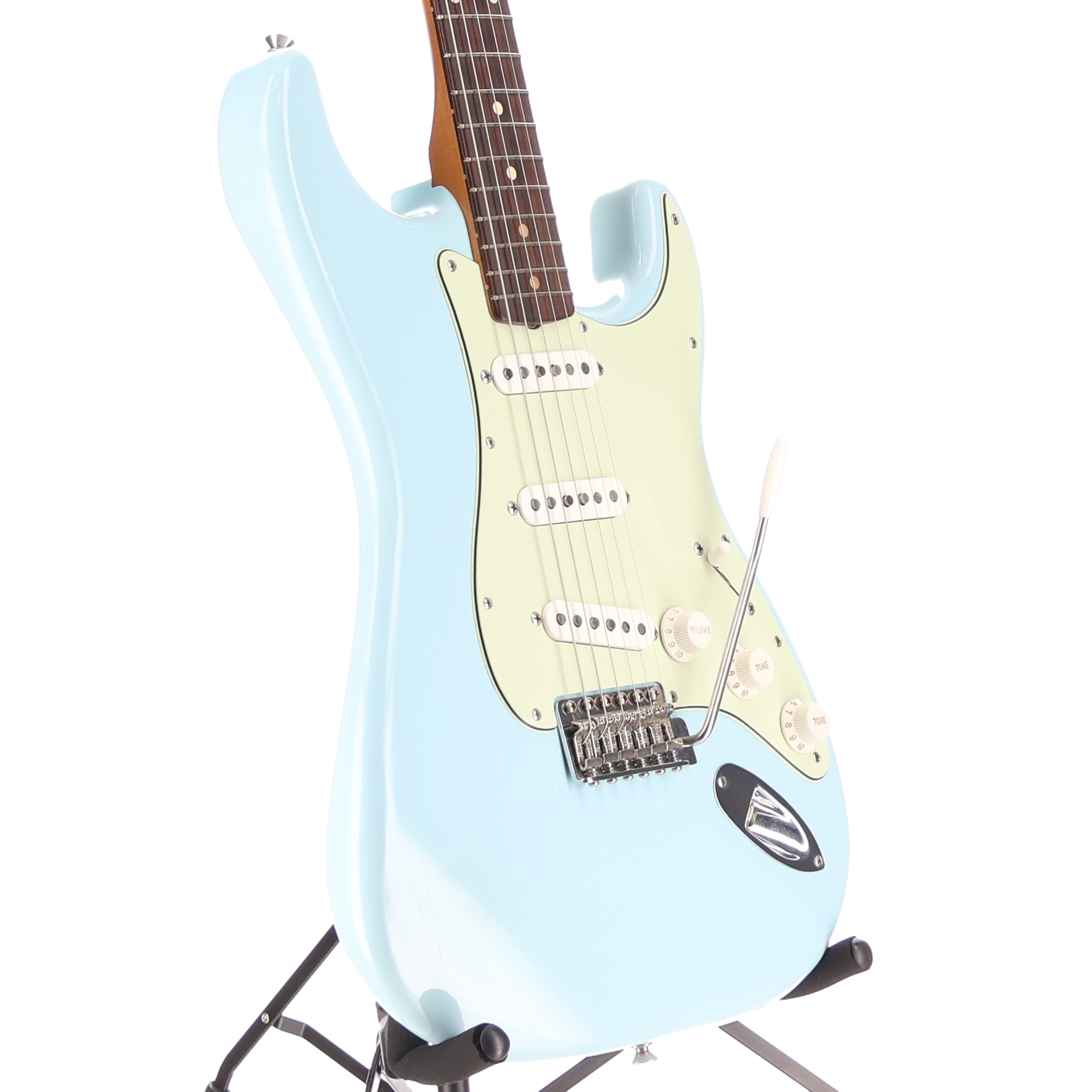 Fender Vintera® II Road Worn® '60s Stratocaster®, Rosewood Fingerboard, Sonic Blue (D3)(65545) (65545)