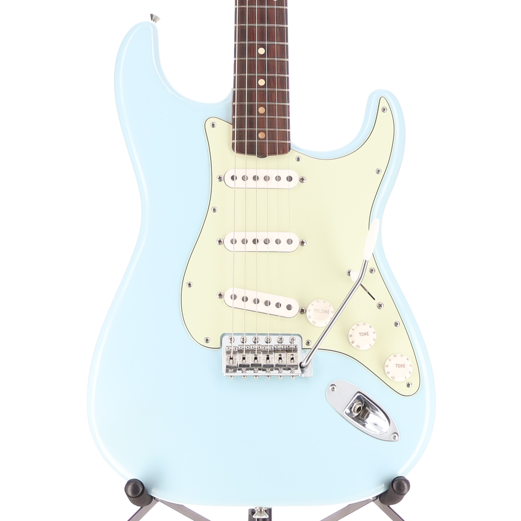 Fender Vintera® II Road Worn® '60s Stratocaster®, Rosewood Fingerboard, Sonic Blue (D3)(65545) (65545)